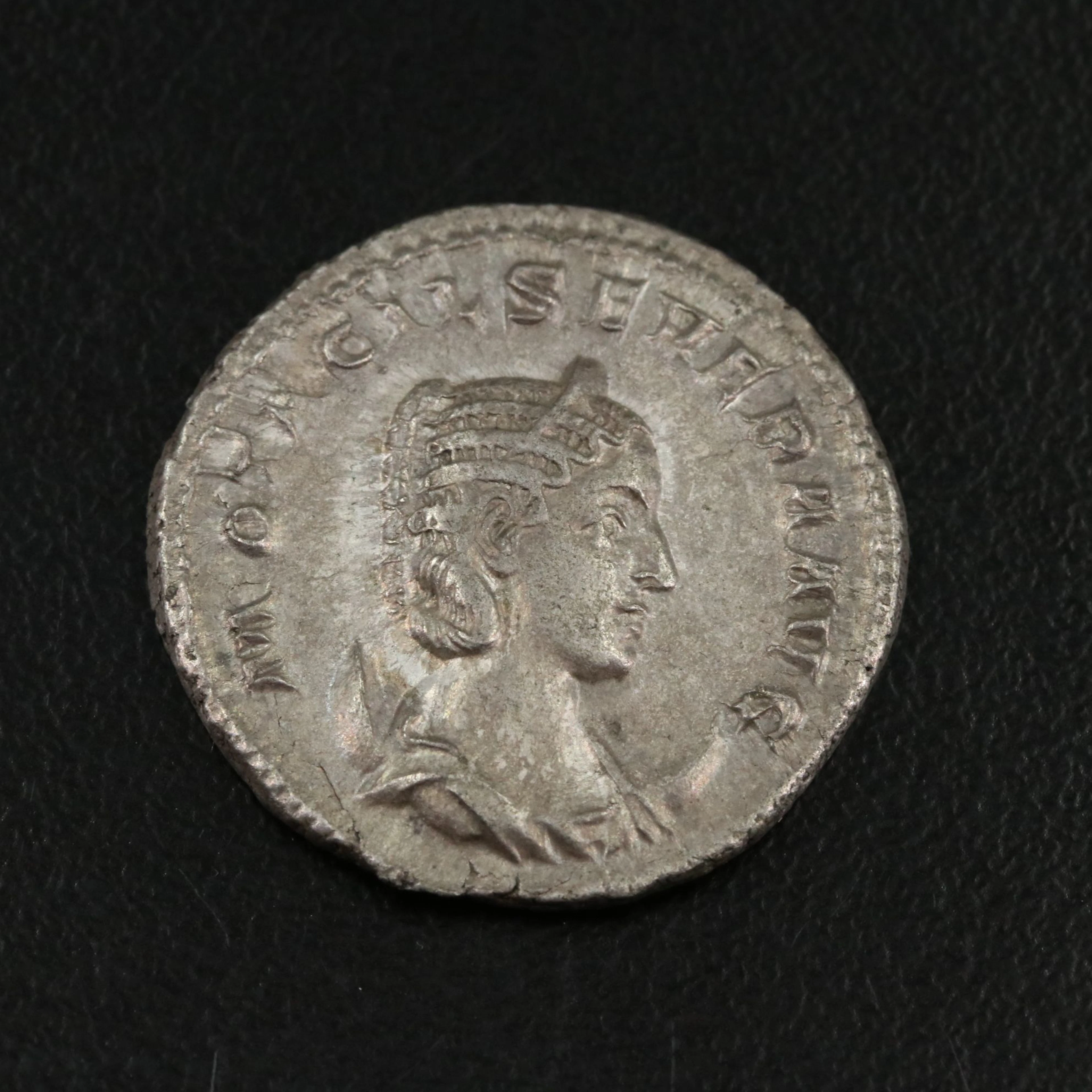 Ancient Roman Imperial AR Antoninianus Coin of Otacilia Severa, ca. 245 A.D.
