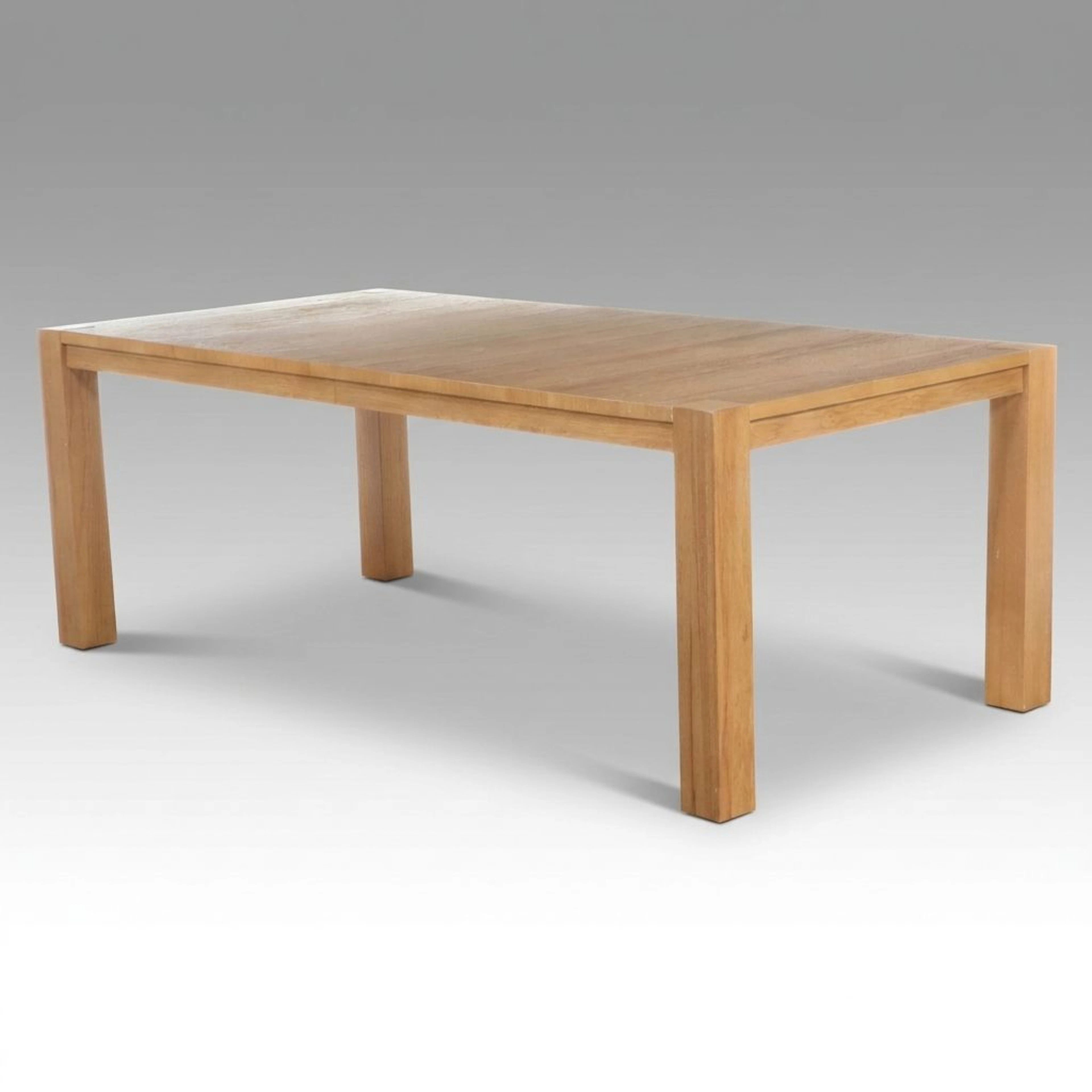Universal Furniture Light Oak Rectangular Dining Table