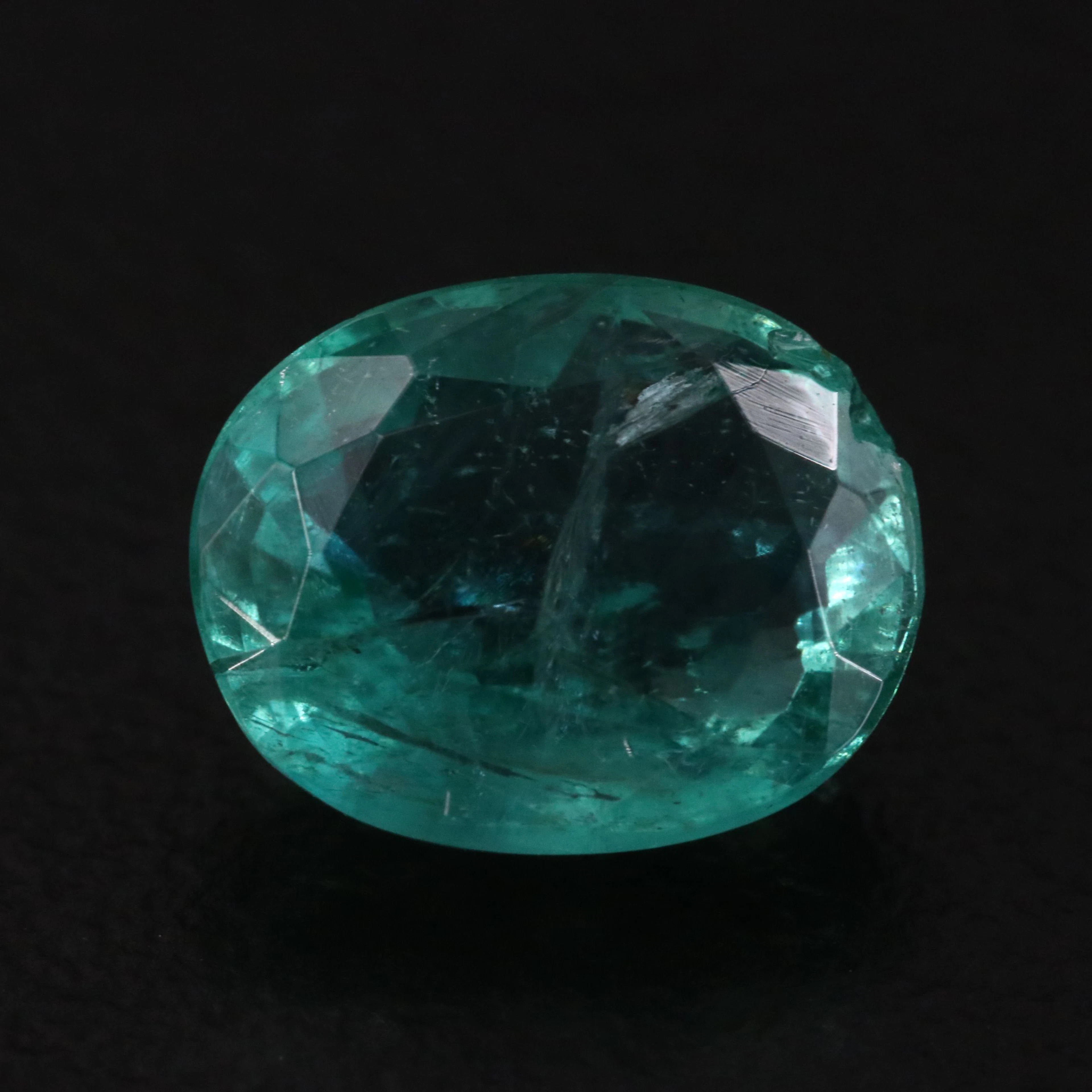 Loose 2.82 CT Emerald with GIA Report