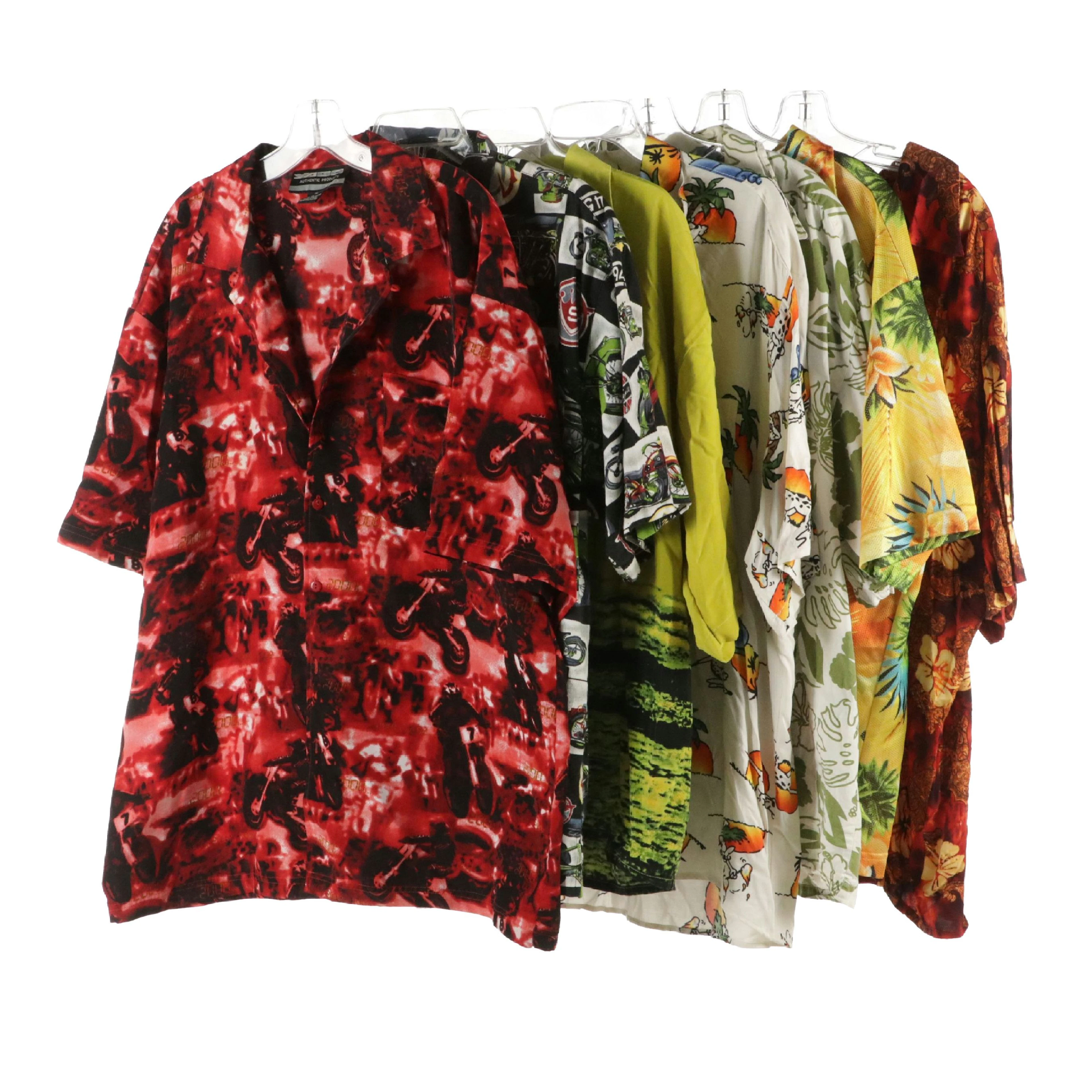 Men's Pineapple Connection, Sunspots, Morro Bay, and More Printed Button-Ups