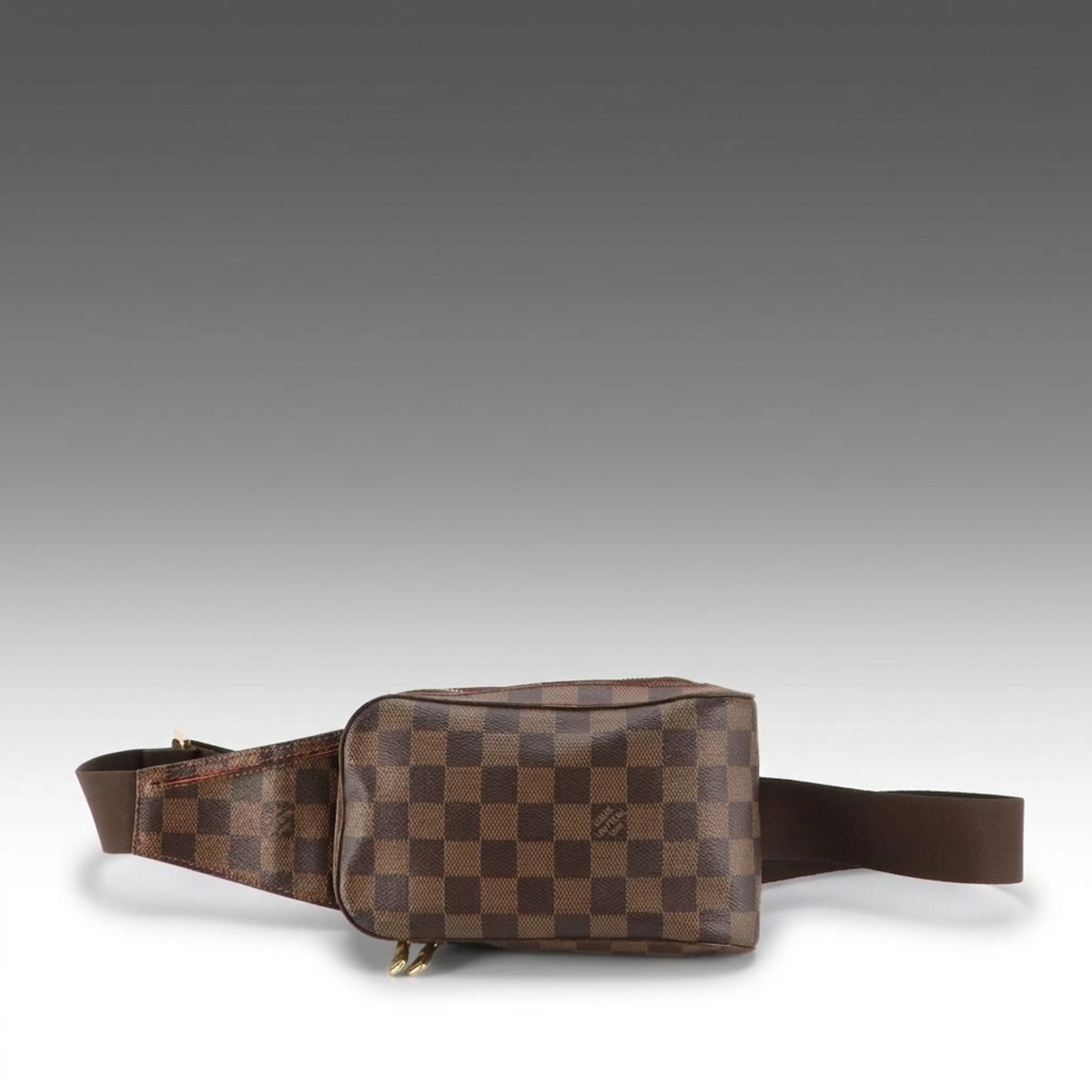 Louis Vuitton Geronimos Sling Bag in Damier Ebene Canvas