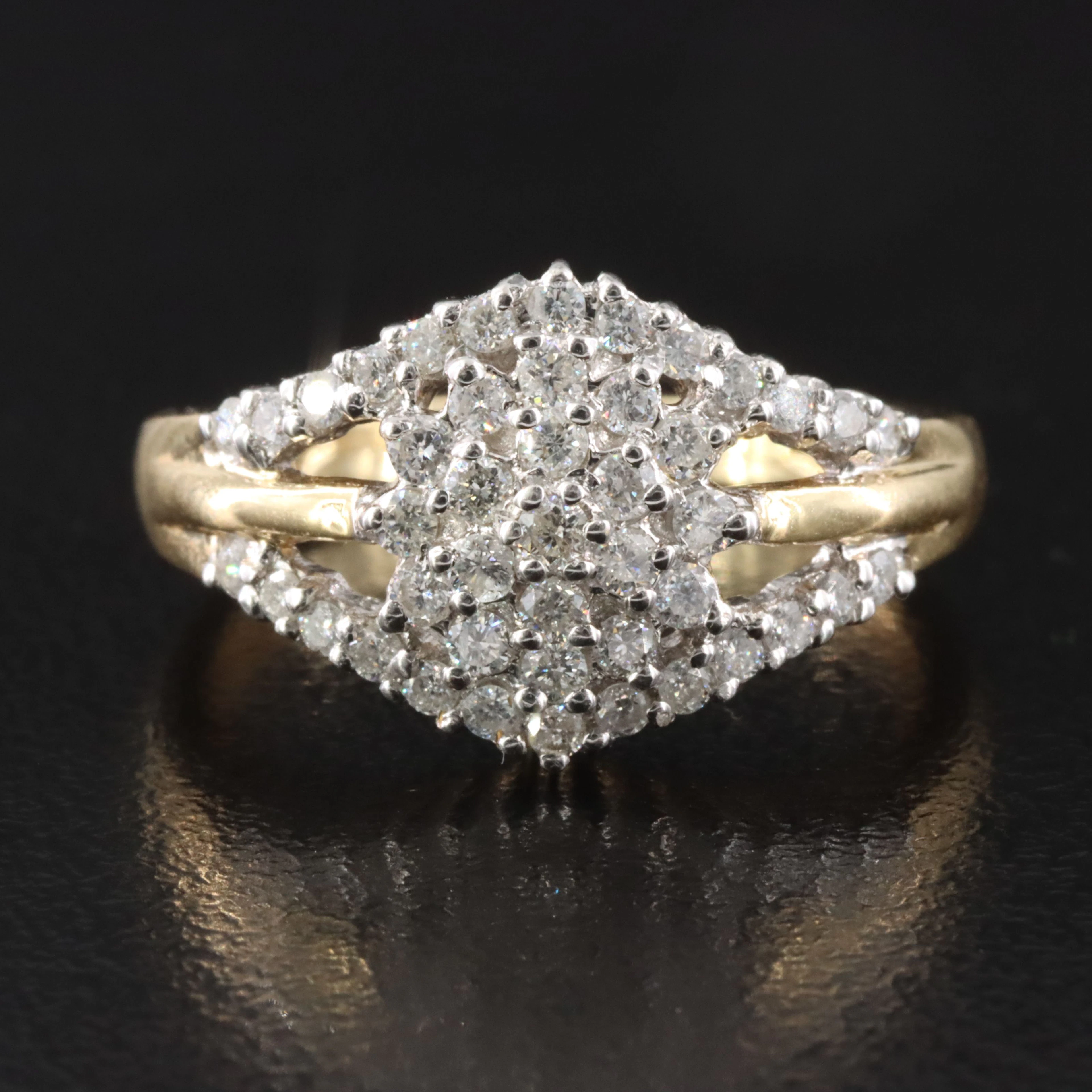 14K 0.54 CTW Diamond Ring