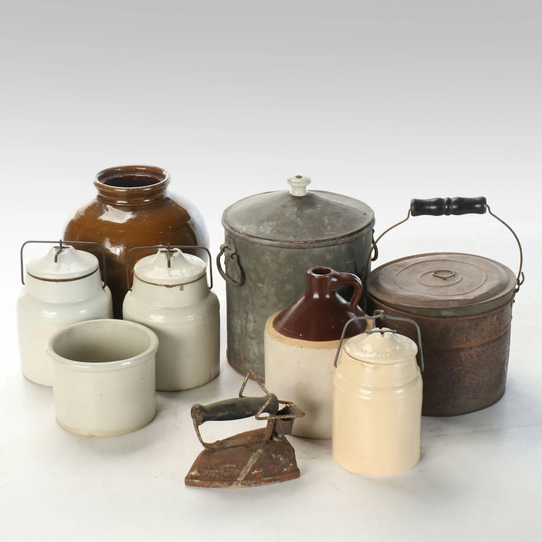 Western Stoneware Co. Jars with Jug, Crock and More, Early 20th Century