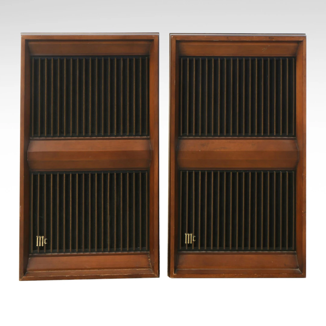 Pair of McIntosh ML-1C Loudspeakers, Late 20th Century
