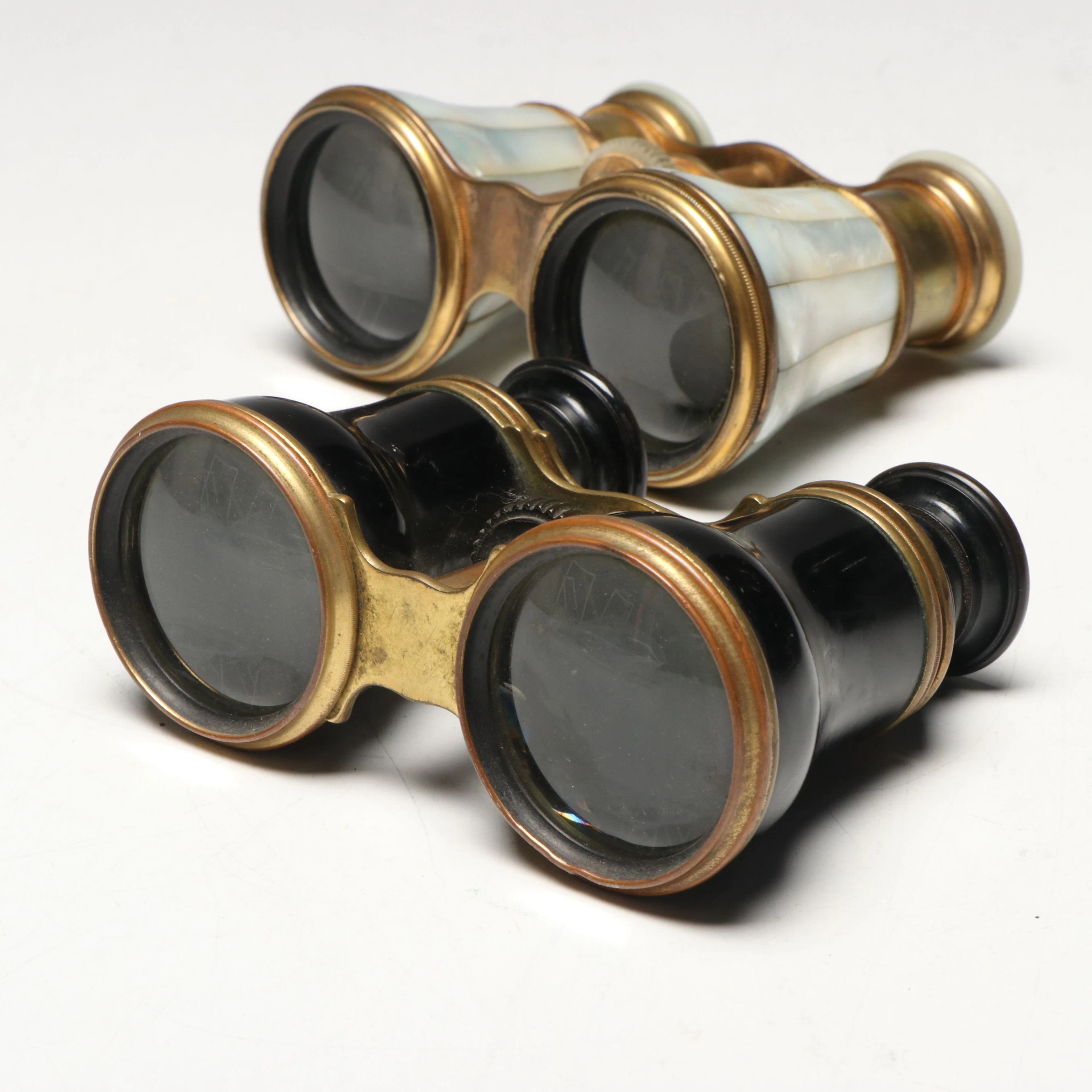 Mother-of-Pearl and Metal Opera Glasses, Late 19th/Early 20th C.