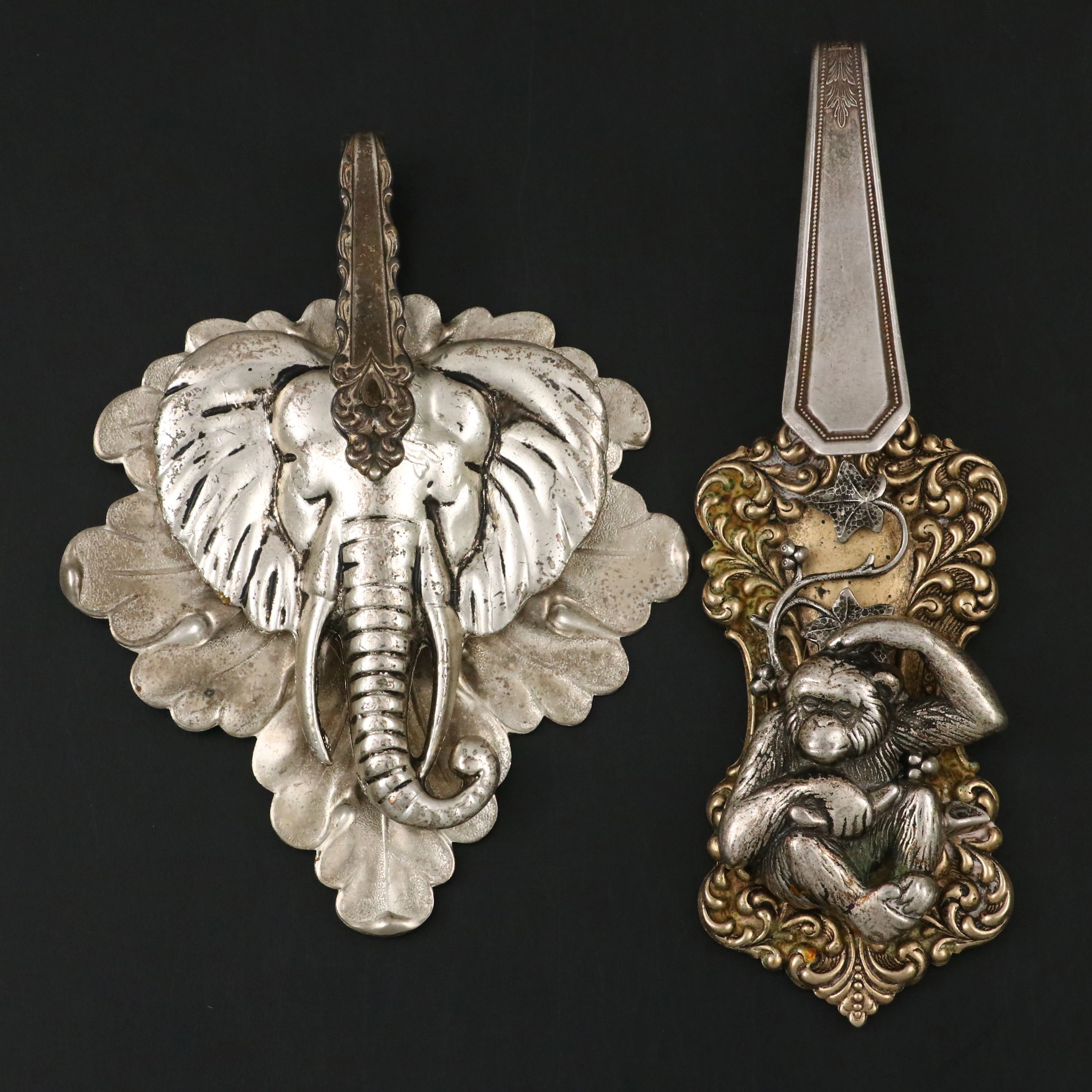 J. Jones Upcycled Utensil and Metal Animal Sculptures, 1997