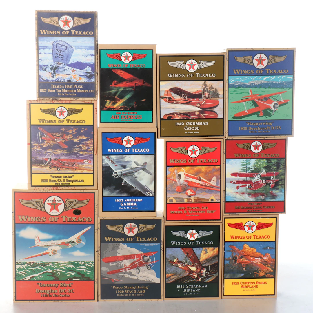 Ertl "Wings of Texaco" Model Airplanes Featuring 1940 Grumman Goose