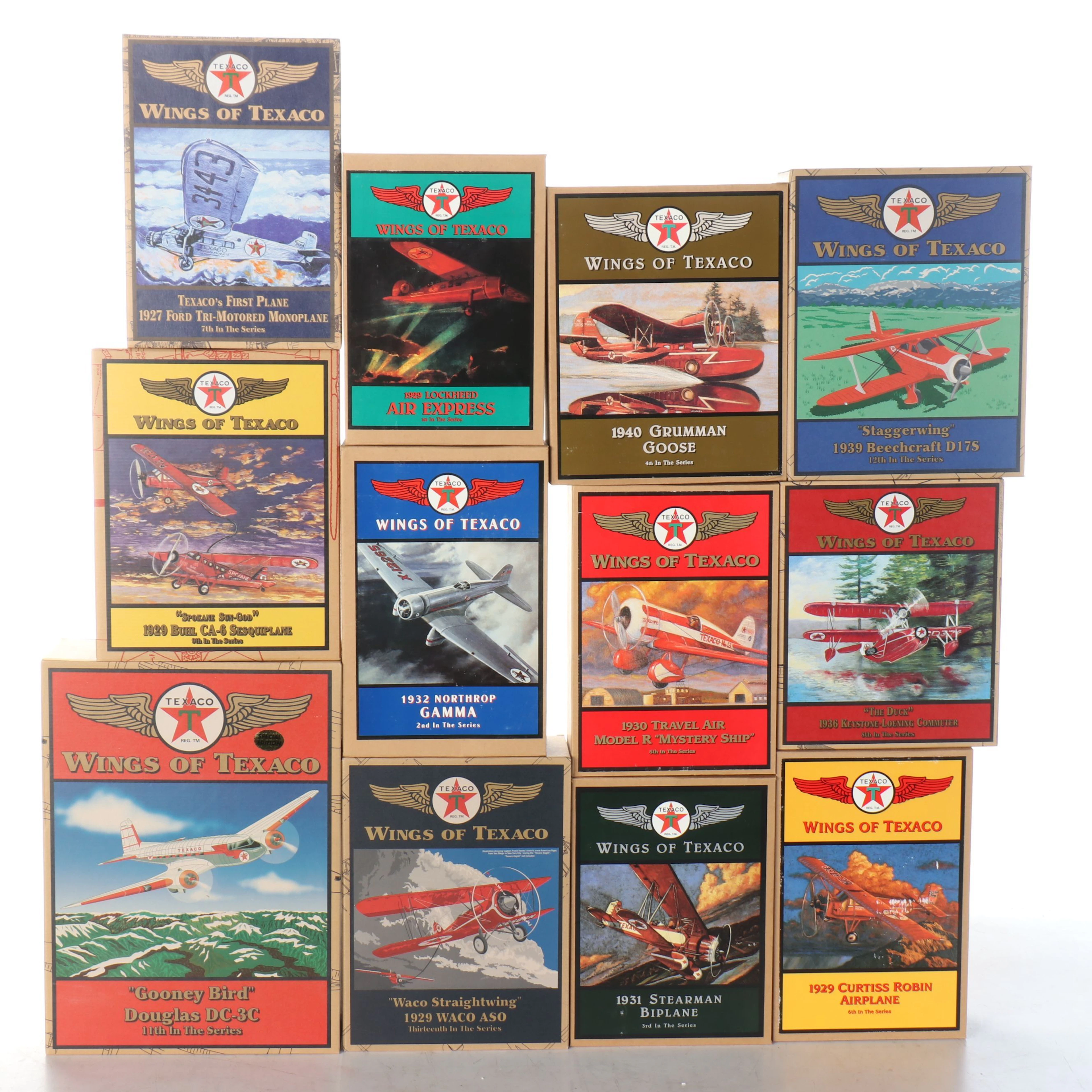 Ertl "Wings of Texaco" Model Airplanes Featuring 1940 Grumman Goose