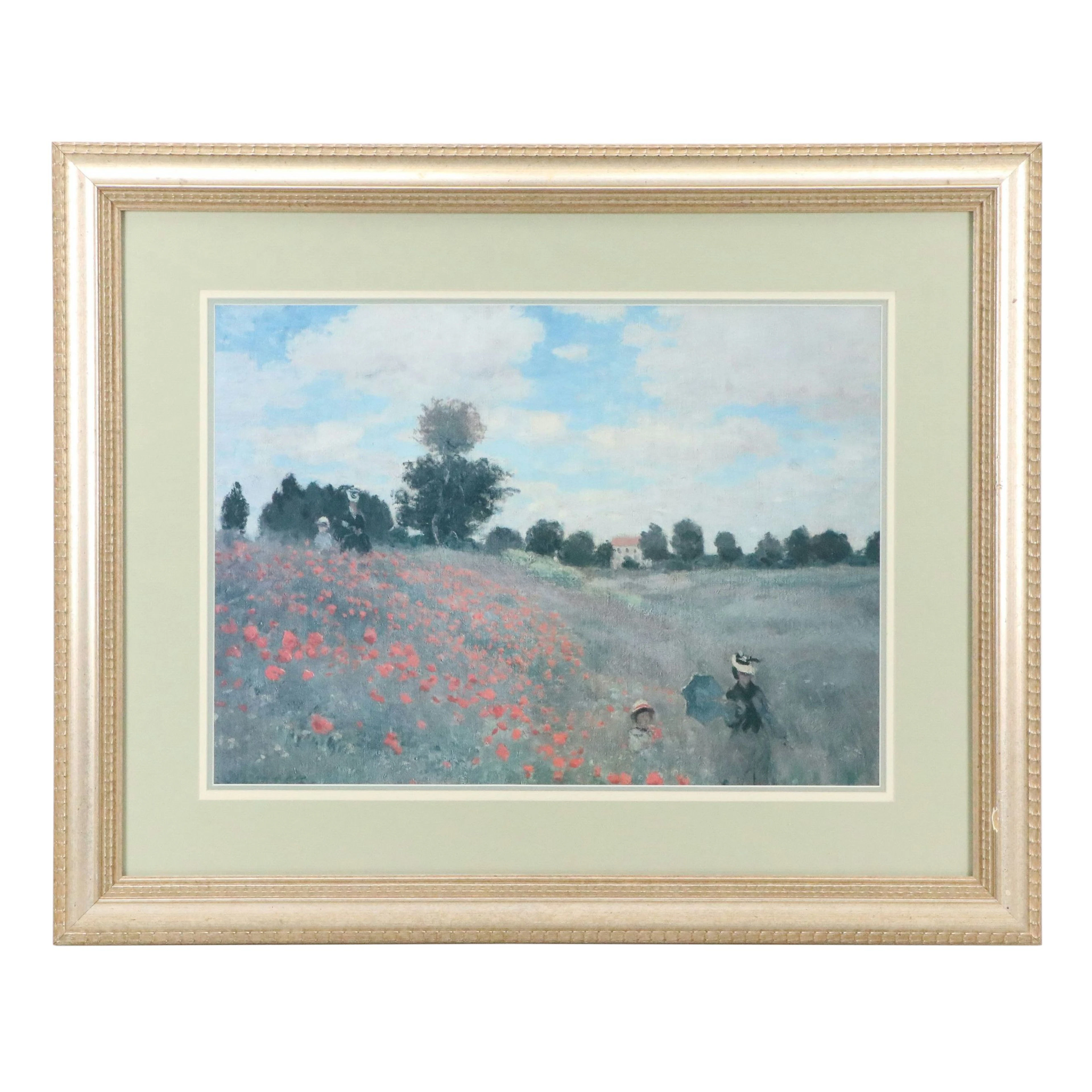 After Claude Monet "Coquelicots" Offset Lithograph