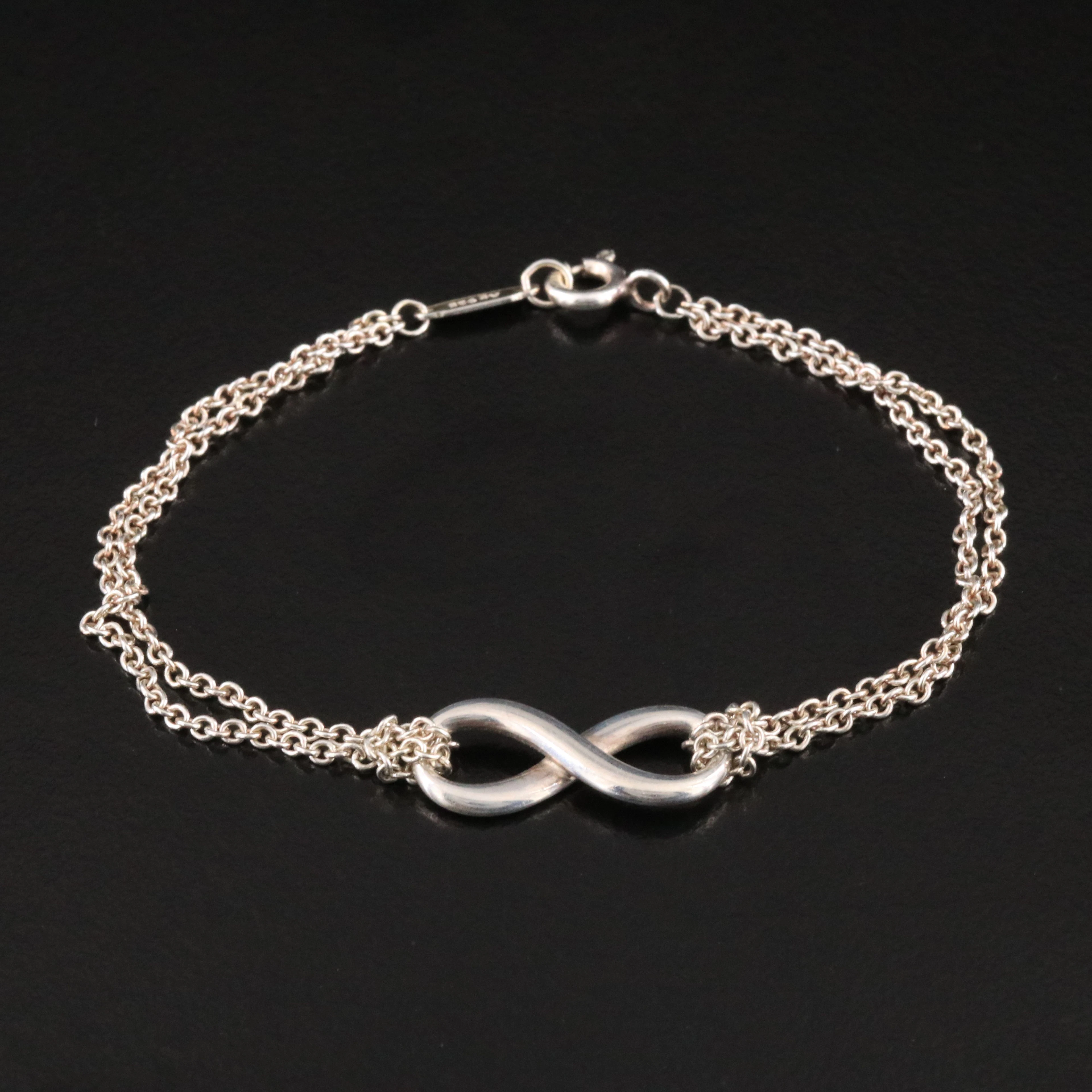 Tiffany & Co. Sterling Infinity Bracelet