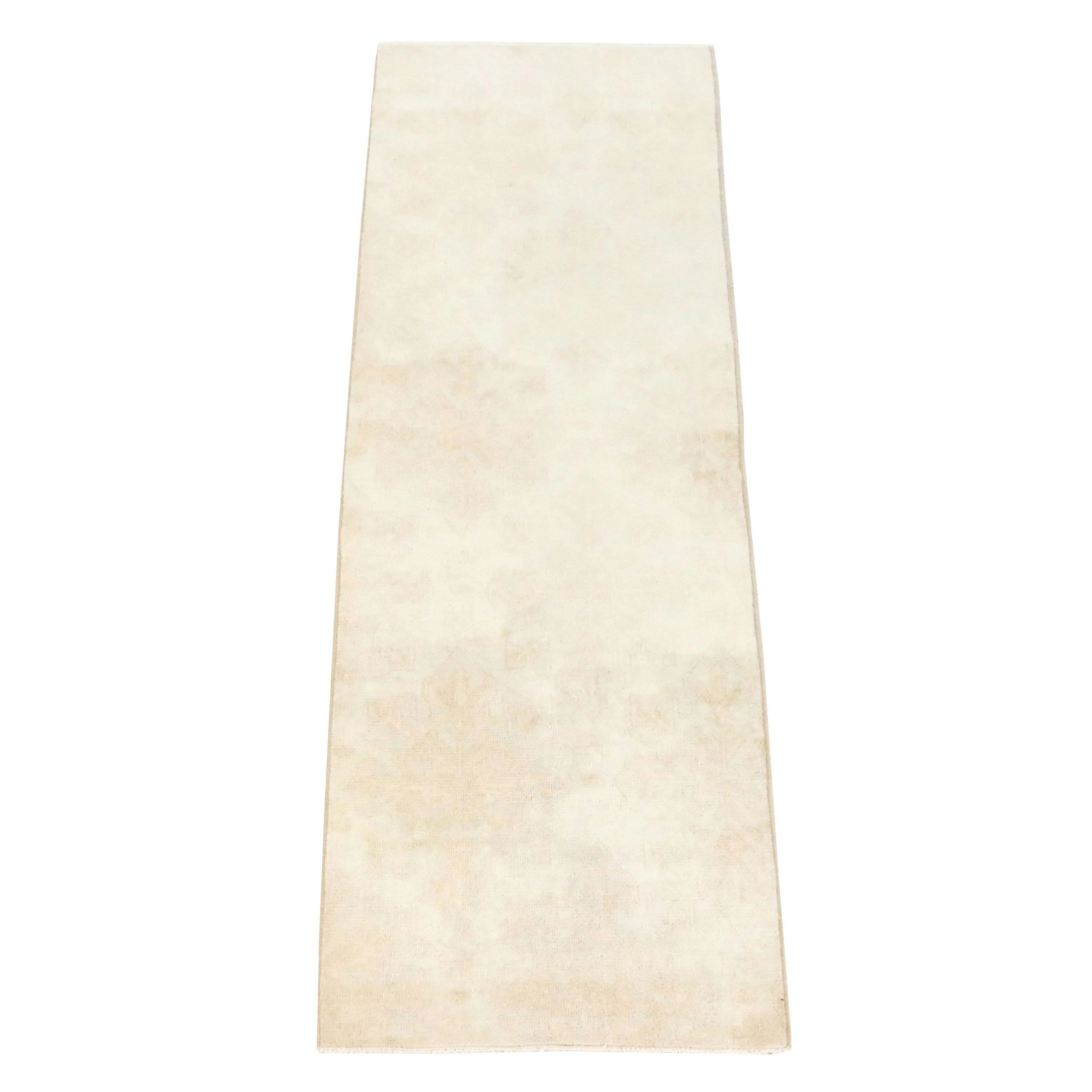2'1 x 6'11 Hand-Knotted Turkish Remnant Carpet Runner