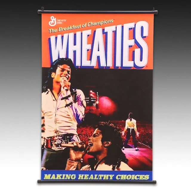 Michael Jackson Vintage Ads Digital Prints, 21st Century