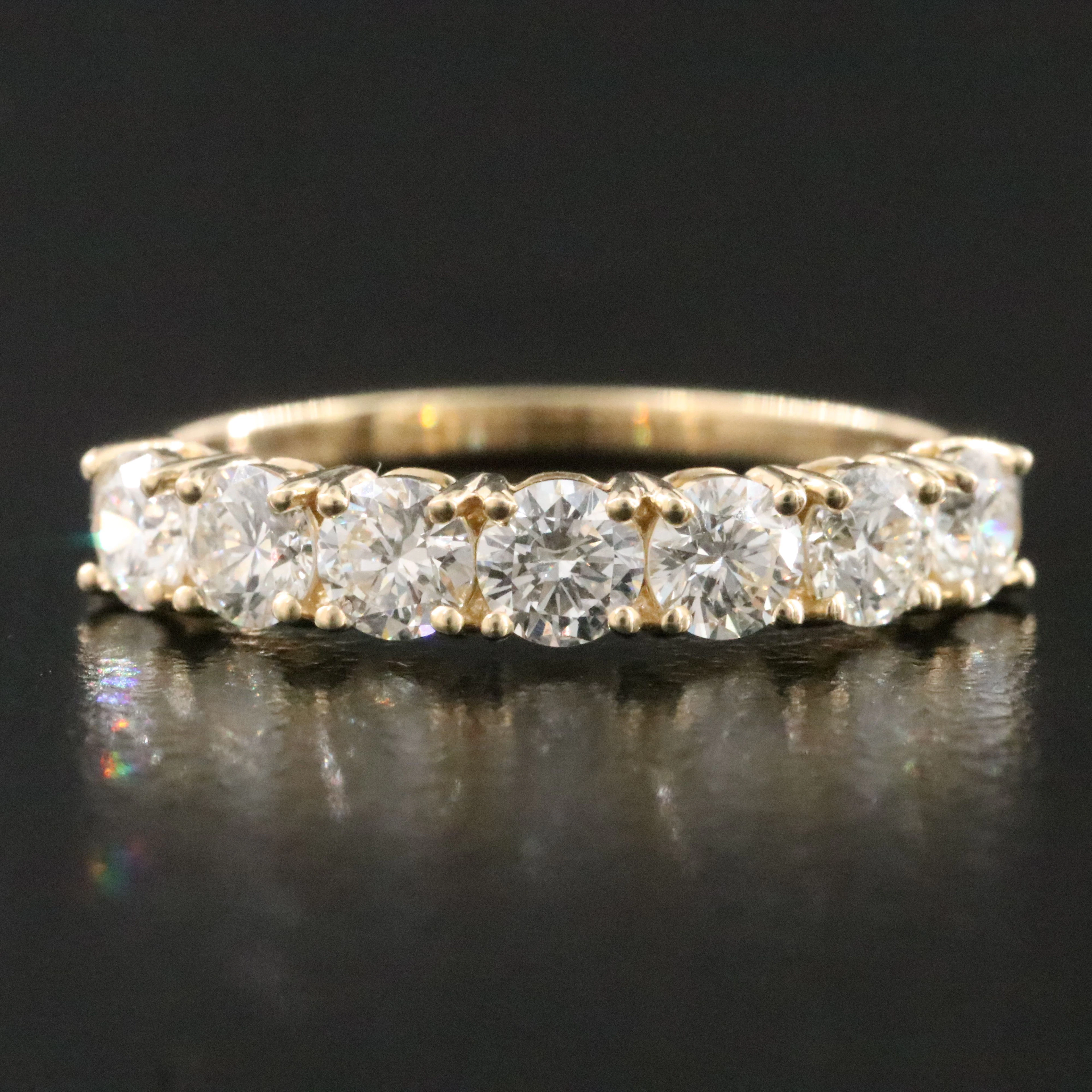 14K 0.89 CTW Diamond Ring