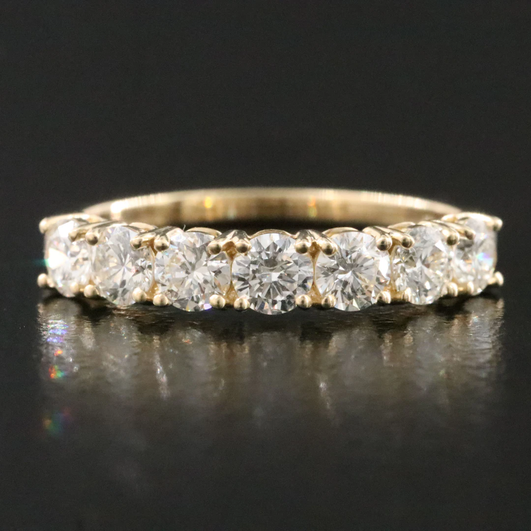 14K 0.89 CTW Diamond Ring
