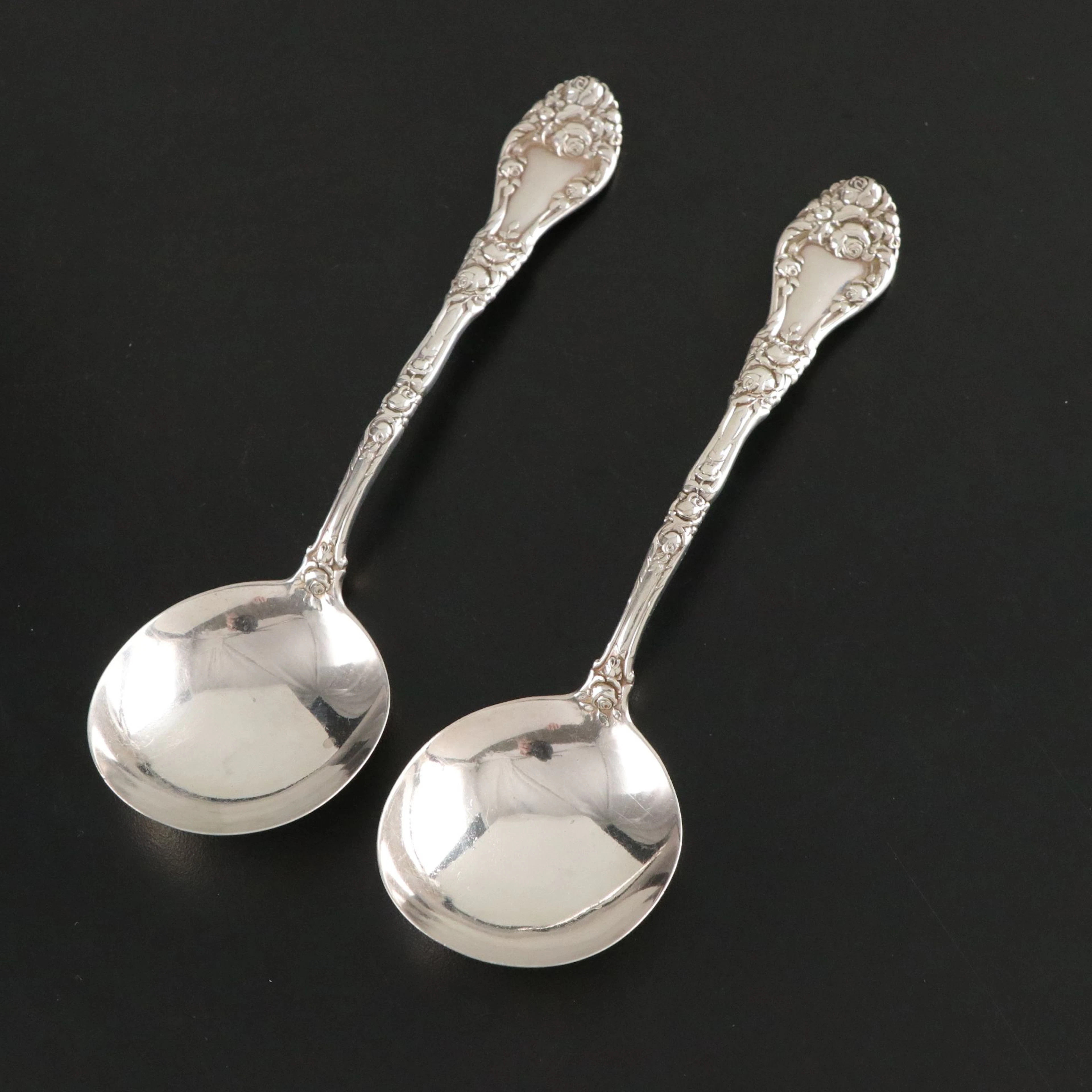 Sterling Silver Durgin Soup Spoons