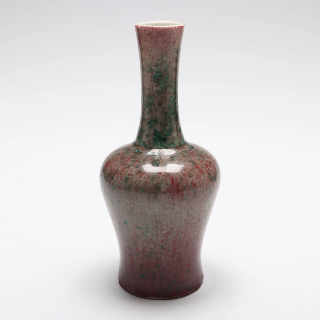 Chinese Ombré Glaze Ceramic Vase