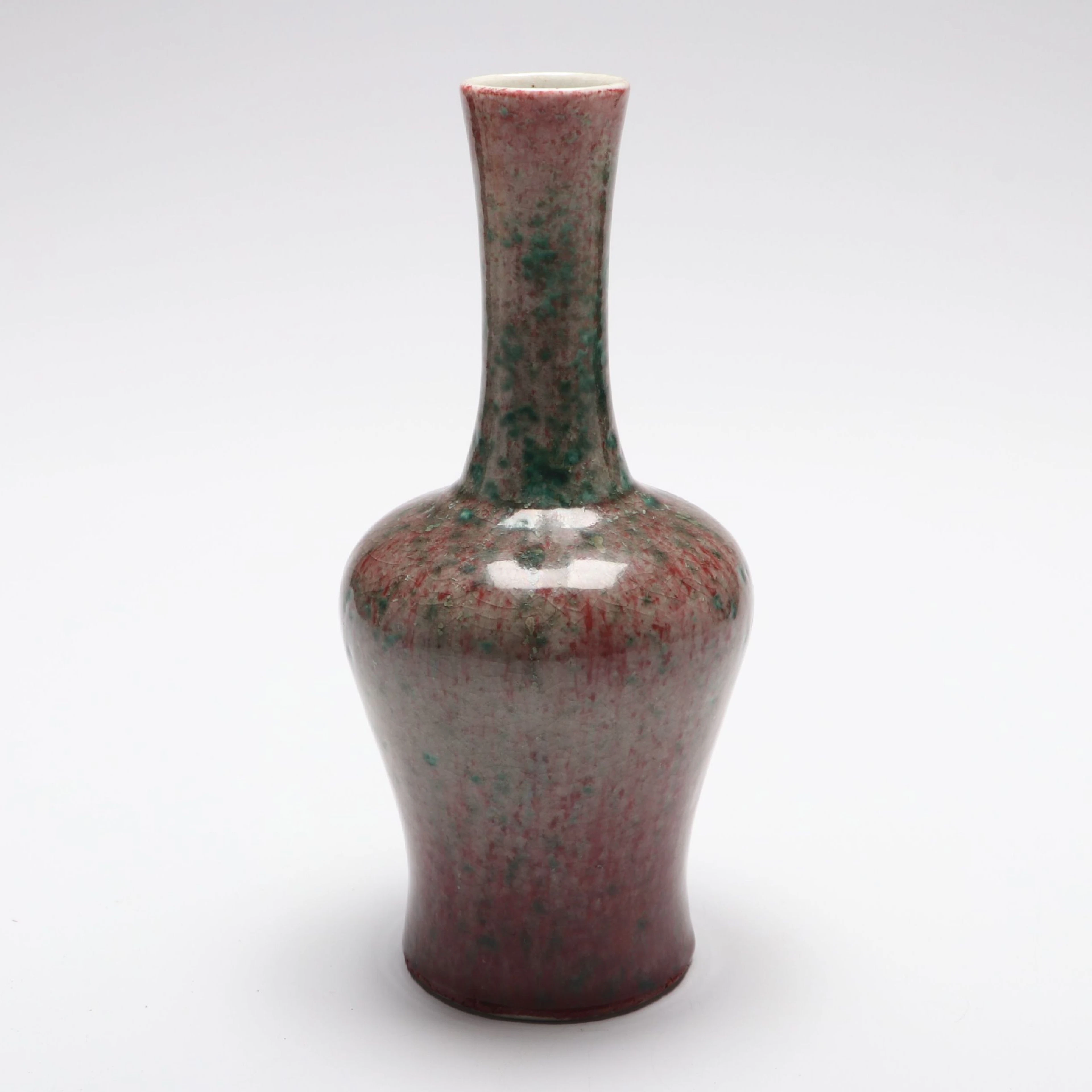Chinese Ombré Glaze Ceramic Vase