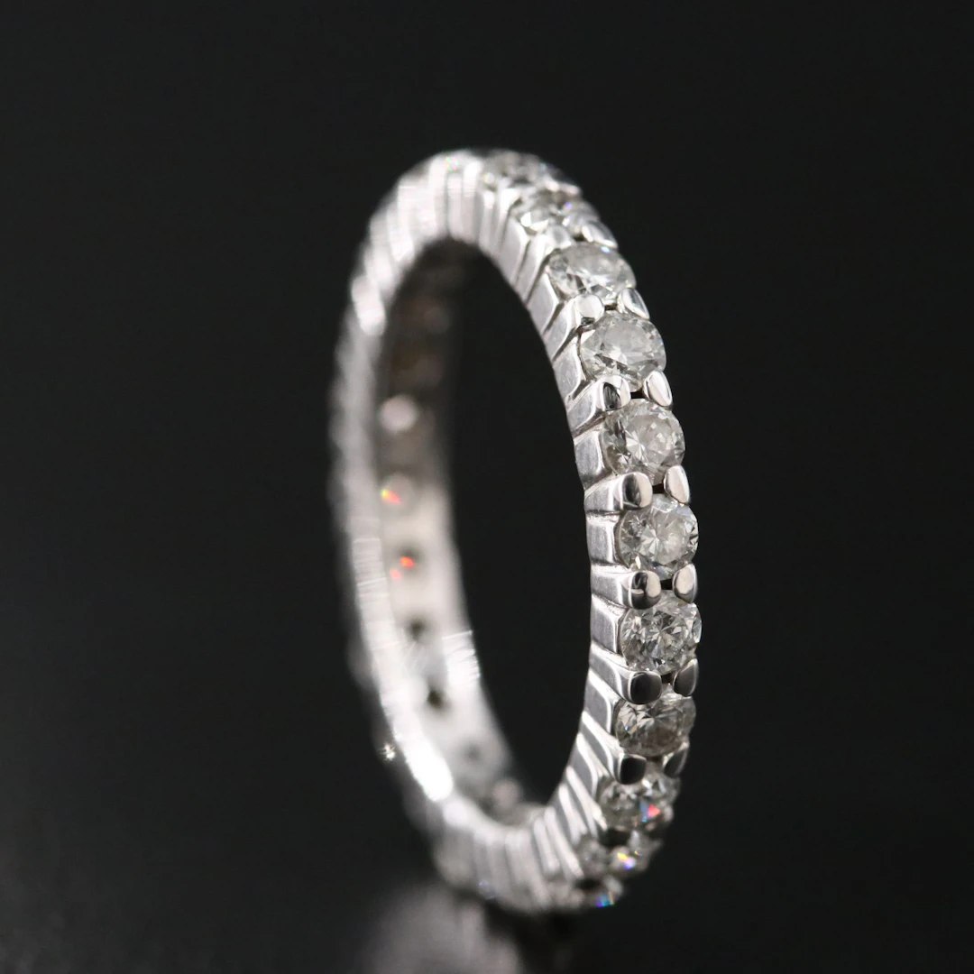 14K 1.12 CTW Diamond Eternity Band