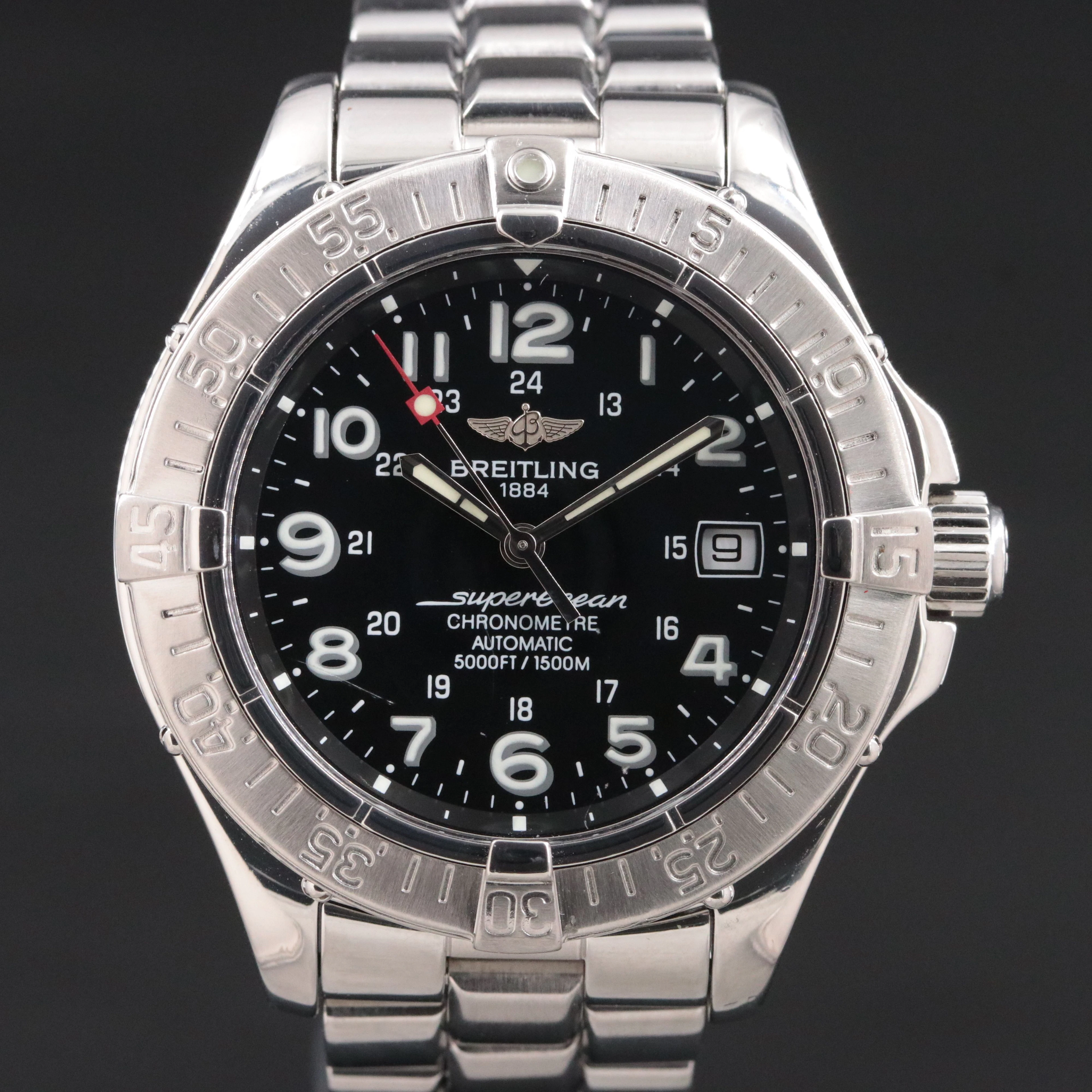 Breitling SuperOcean 5000ft Steel 42mm Automatic Watch A17360