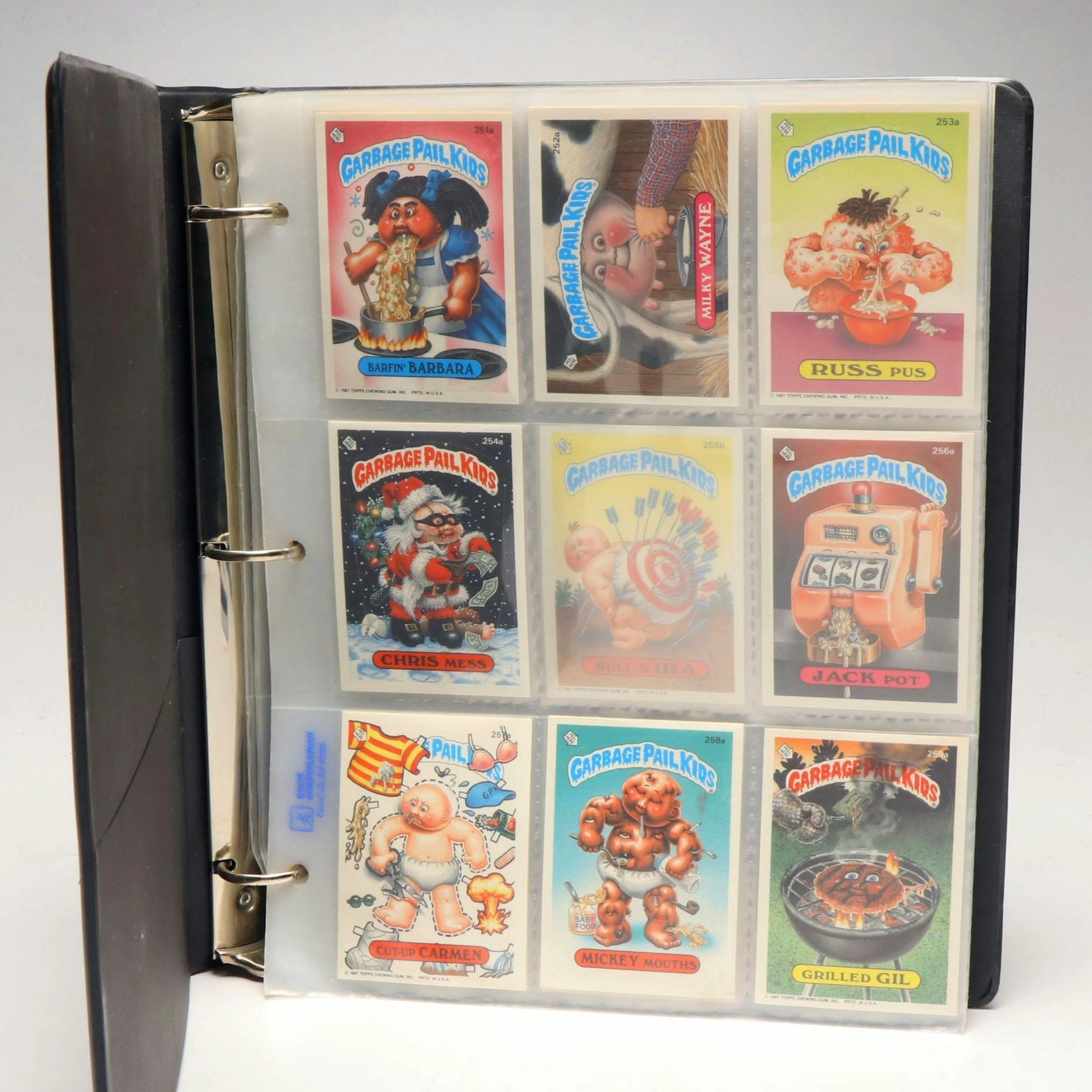 Topps "Garbage Pail Kids" Trading Cards, 1980s