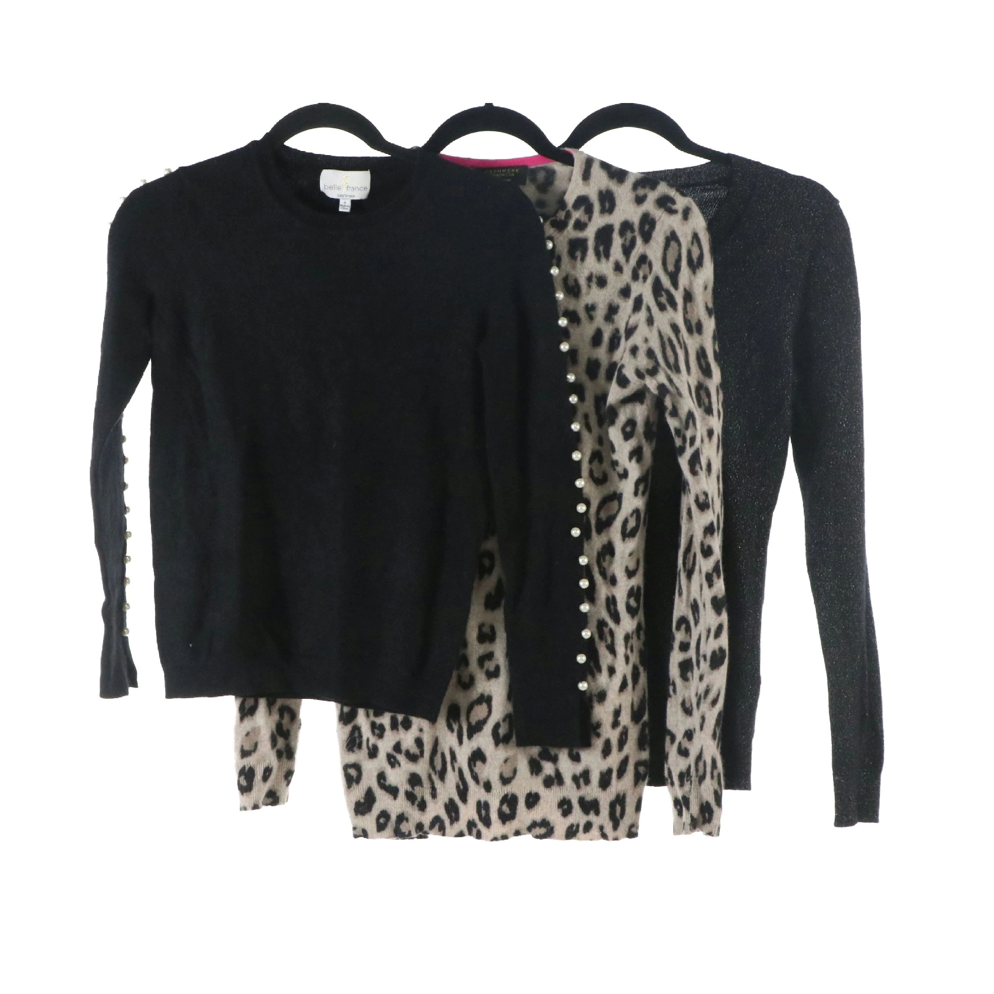 Cashmere Sweaters from Belle France and Charter Club