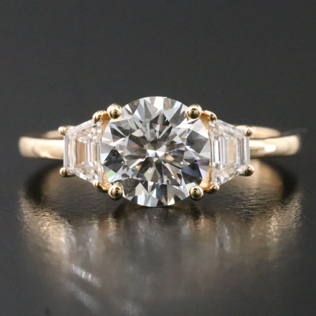 14K 1.76 CTW Lab Grown Diamond Ring with IGI Report