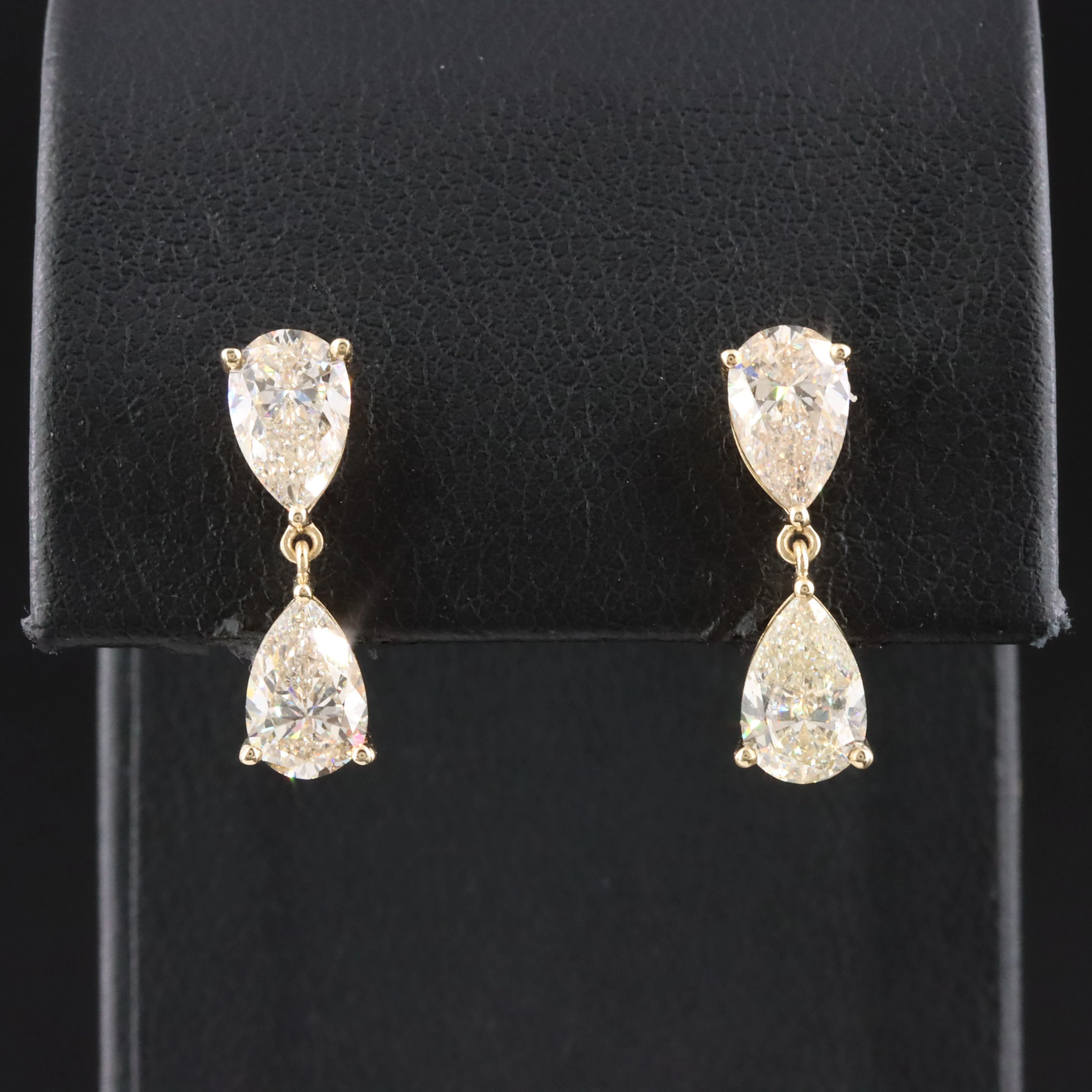 14K 2.80 CTW Diamond Earrings