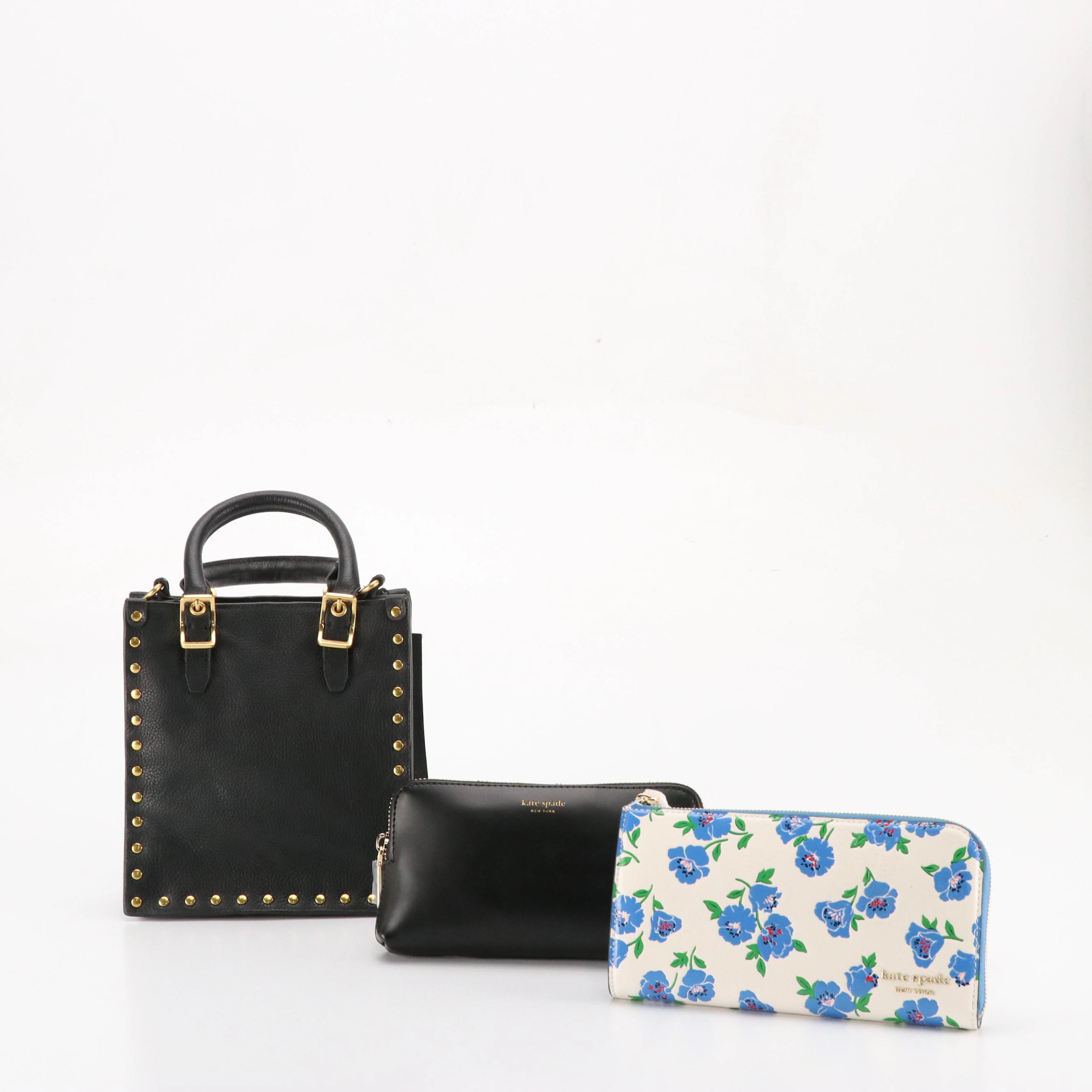 Kate Spade Devin Wallet and Belt Bag with Rebecca Minkoff Studded Mini Tote