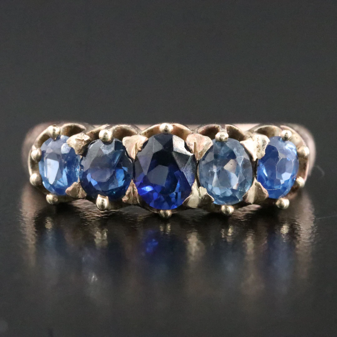 10K Sapphire Ring