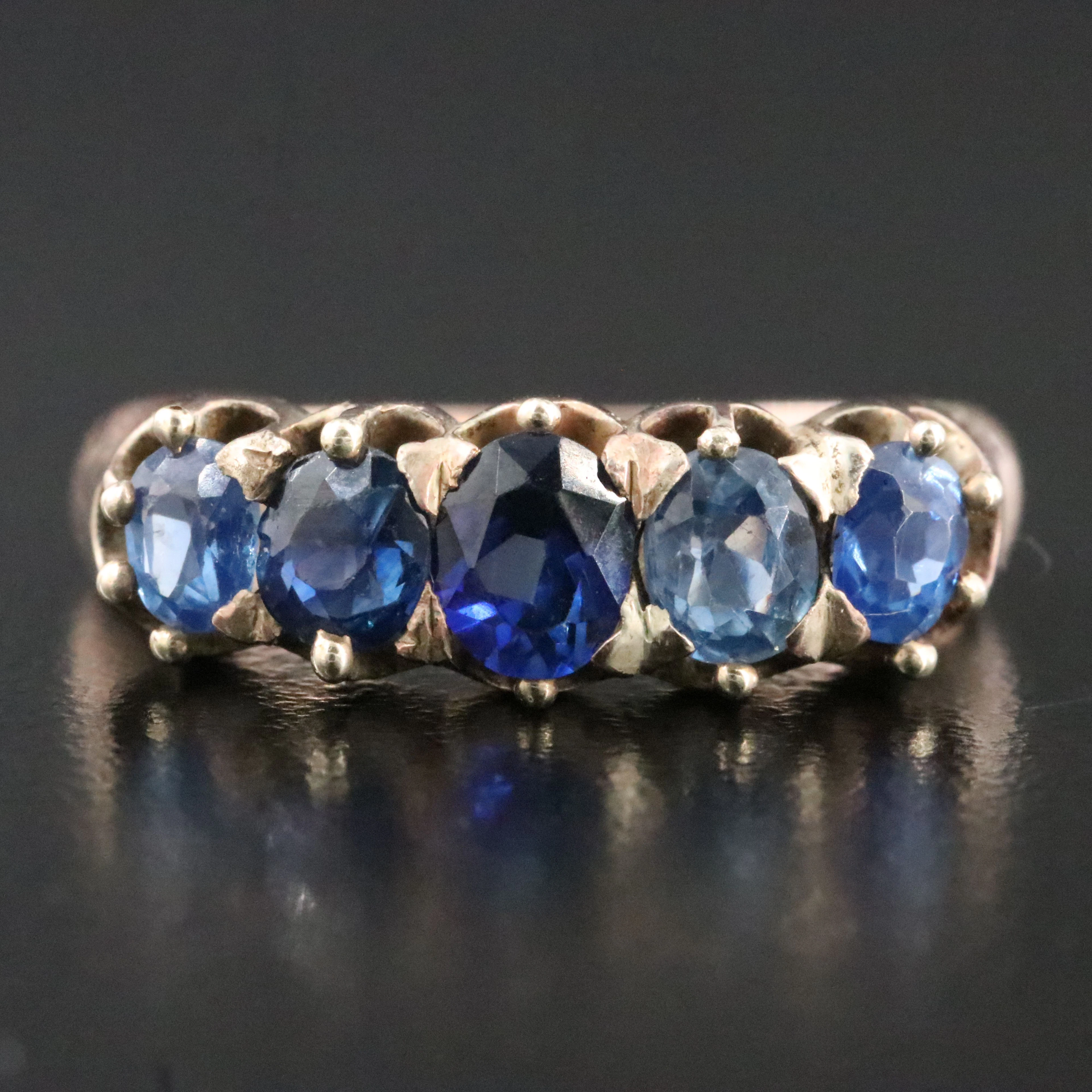 10K Sapphire Ring