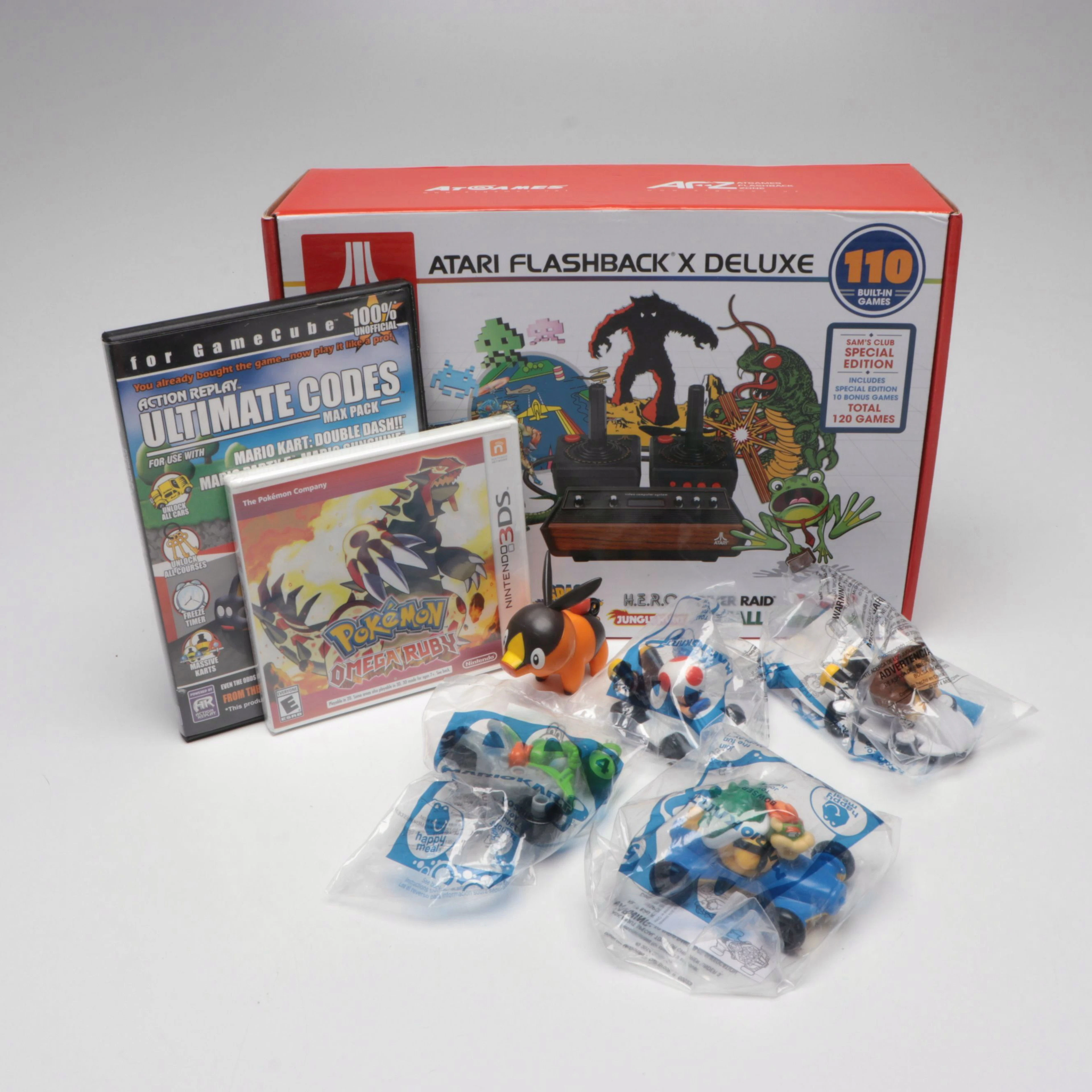 Atari Flashback X Deluxe with Pokémon Omega Ruby and More Collectibles