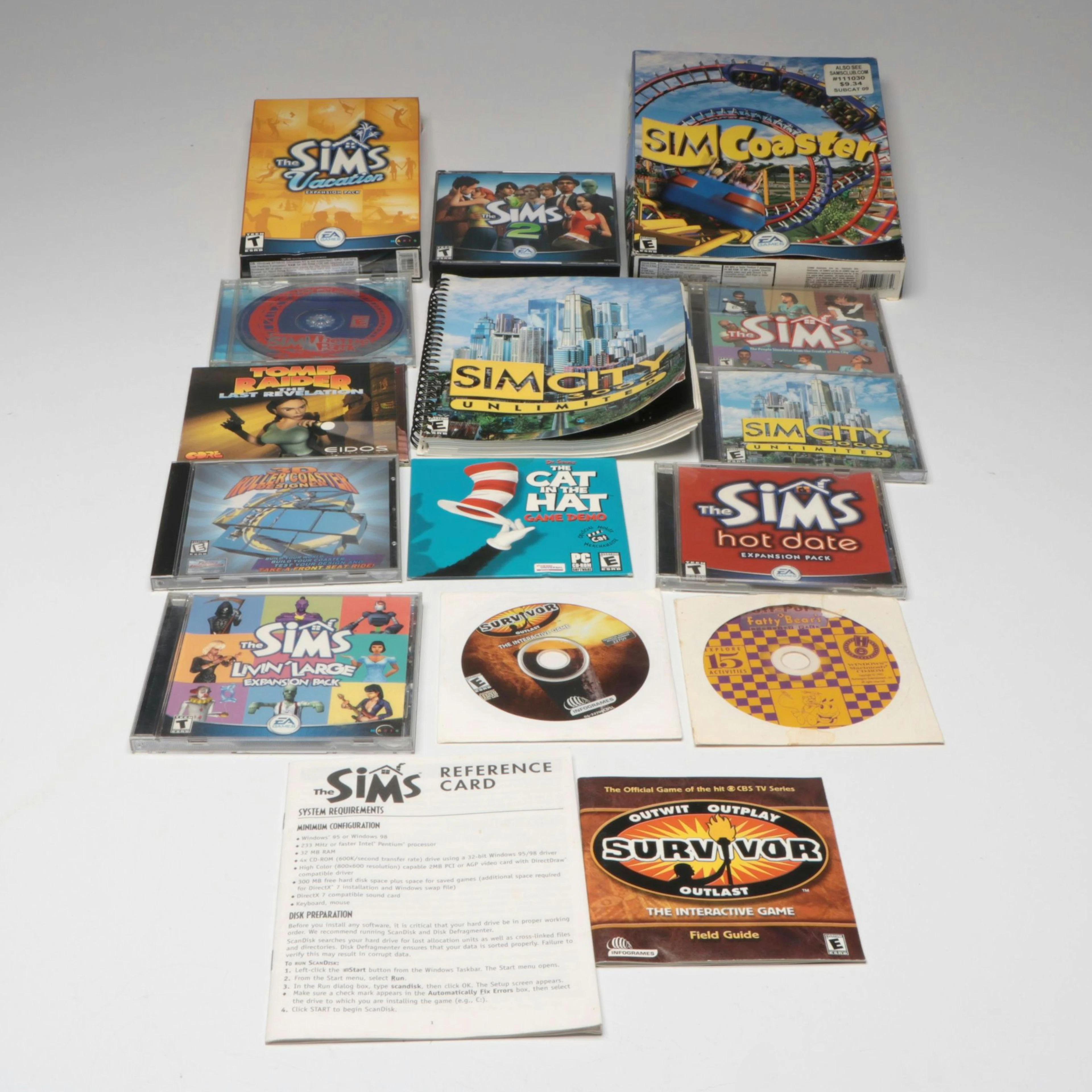 "The Sims," "Tomb Raider: The Last Revelation" and More PC Games
