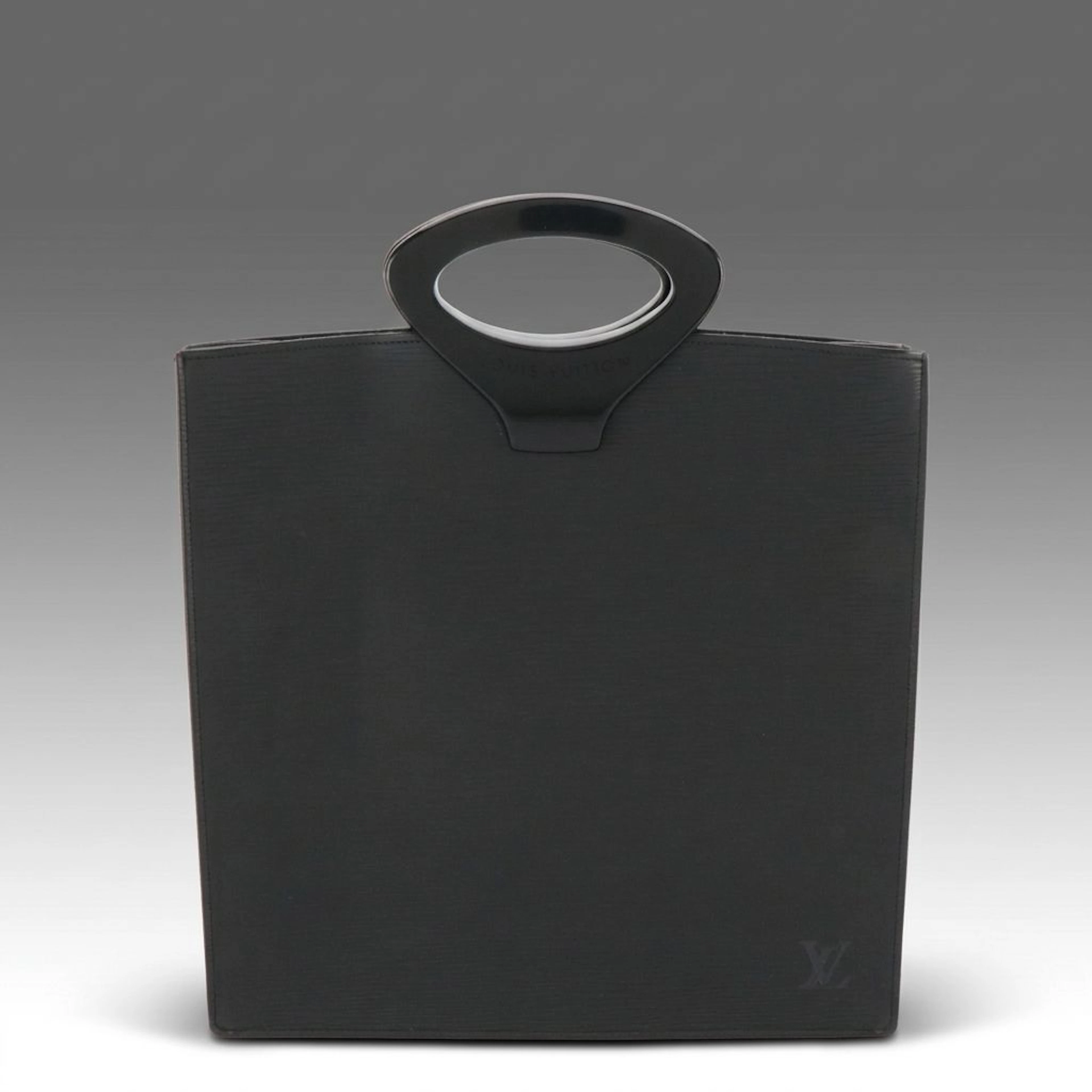 Louis Vuitton Ombre Tote Bag in Black Epi Leather