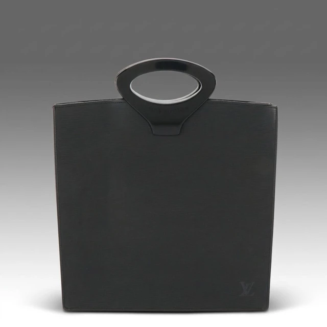 Louis Vuitton Ombre Tote Bag in Black Epi Leather