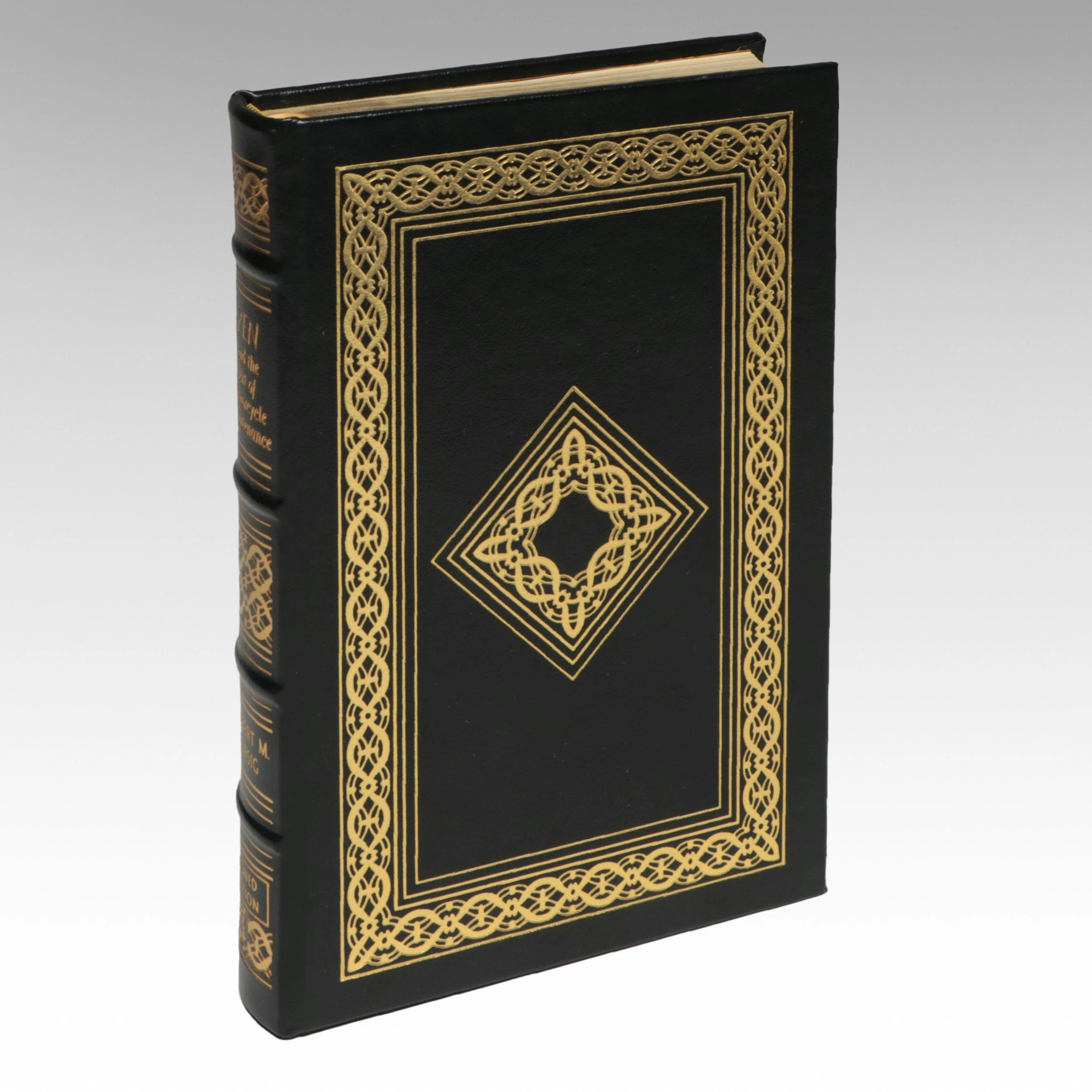 Easton Press Signed "Zen and the Art of Motorcycle Maintenance" by Pirsig