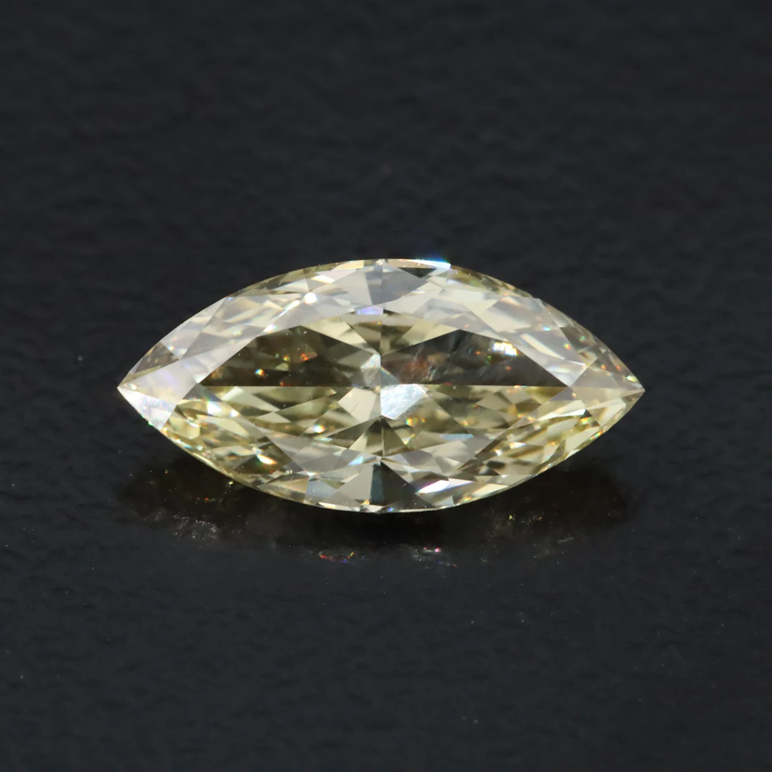 Loose 1.56 CT Fancy Yellow Lab Grown Diamond