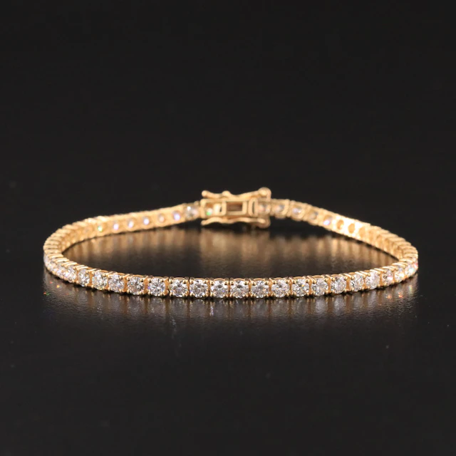14K 5.07 CTW Diamond Line Bracelet