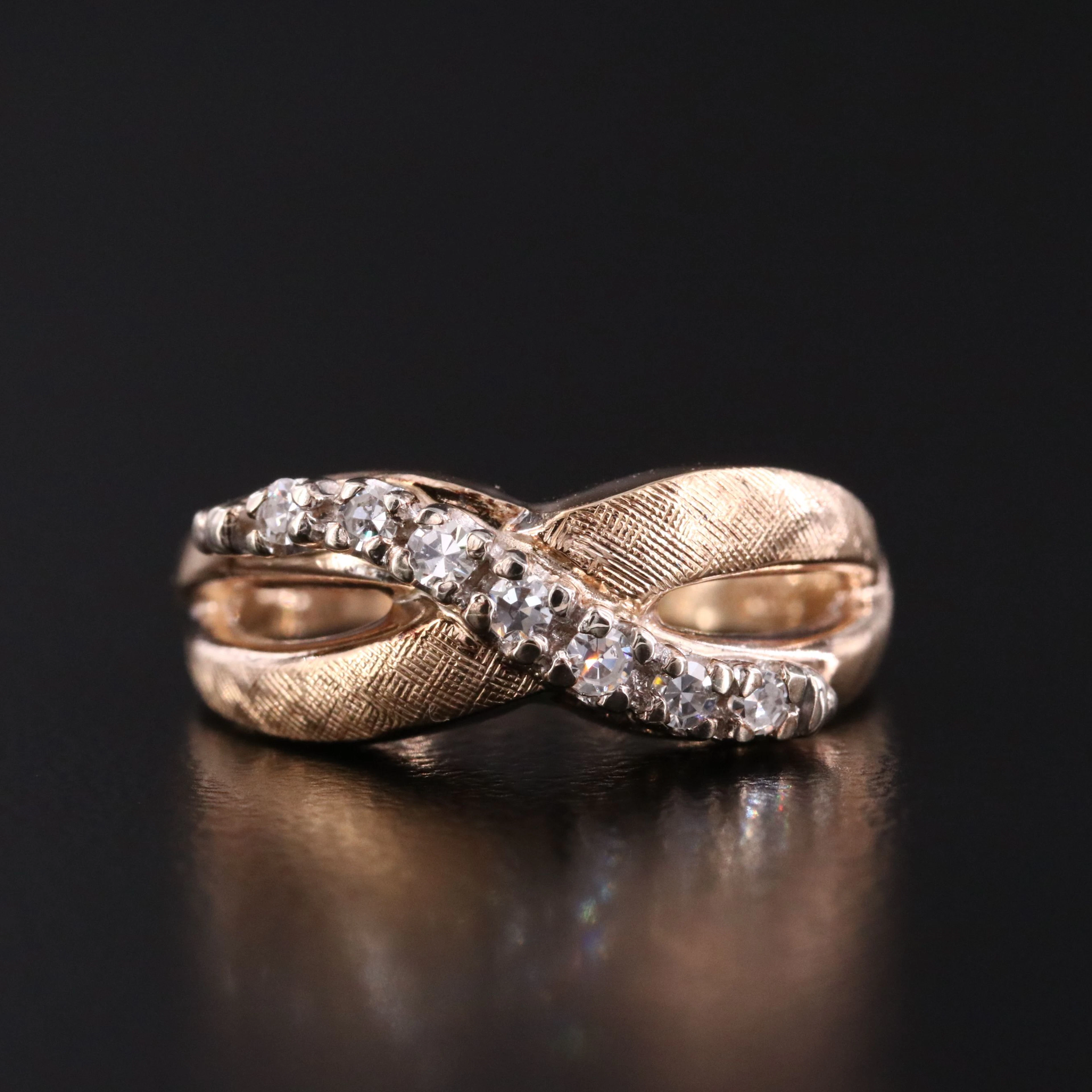 14K 0.16 CTW Diamond Ring