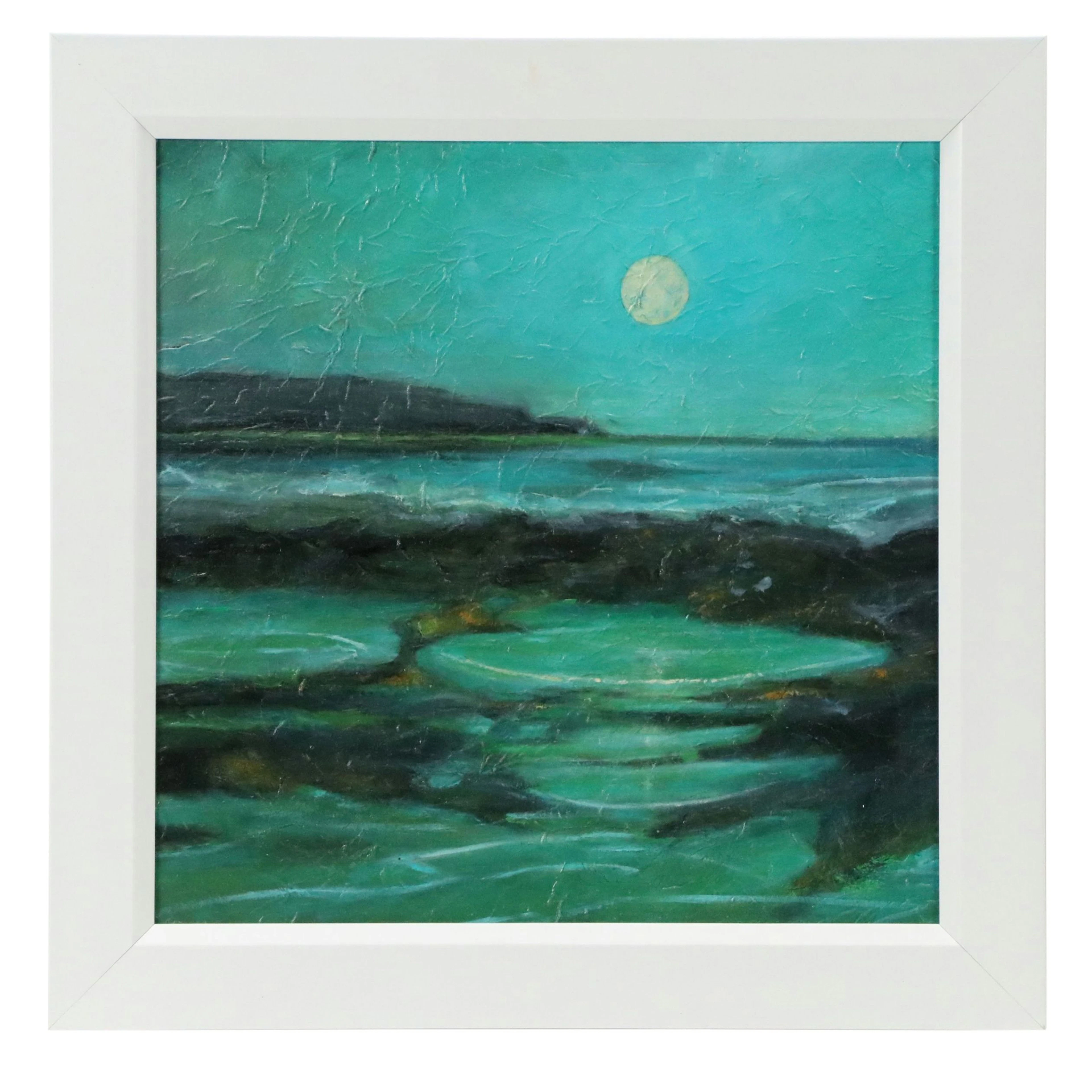 Rebecca Manns Impressionistic Oil Painting "Tide Pool," 2024