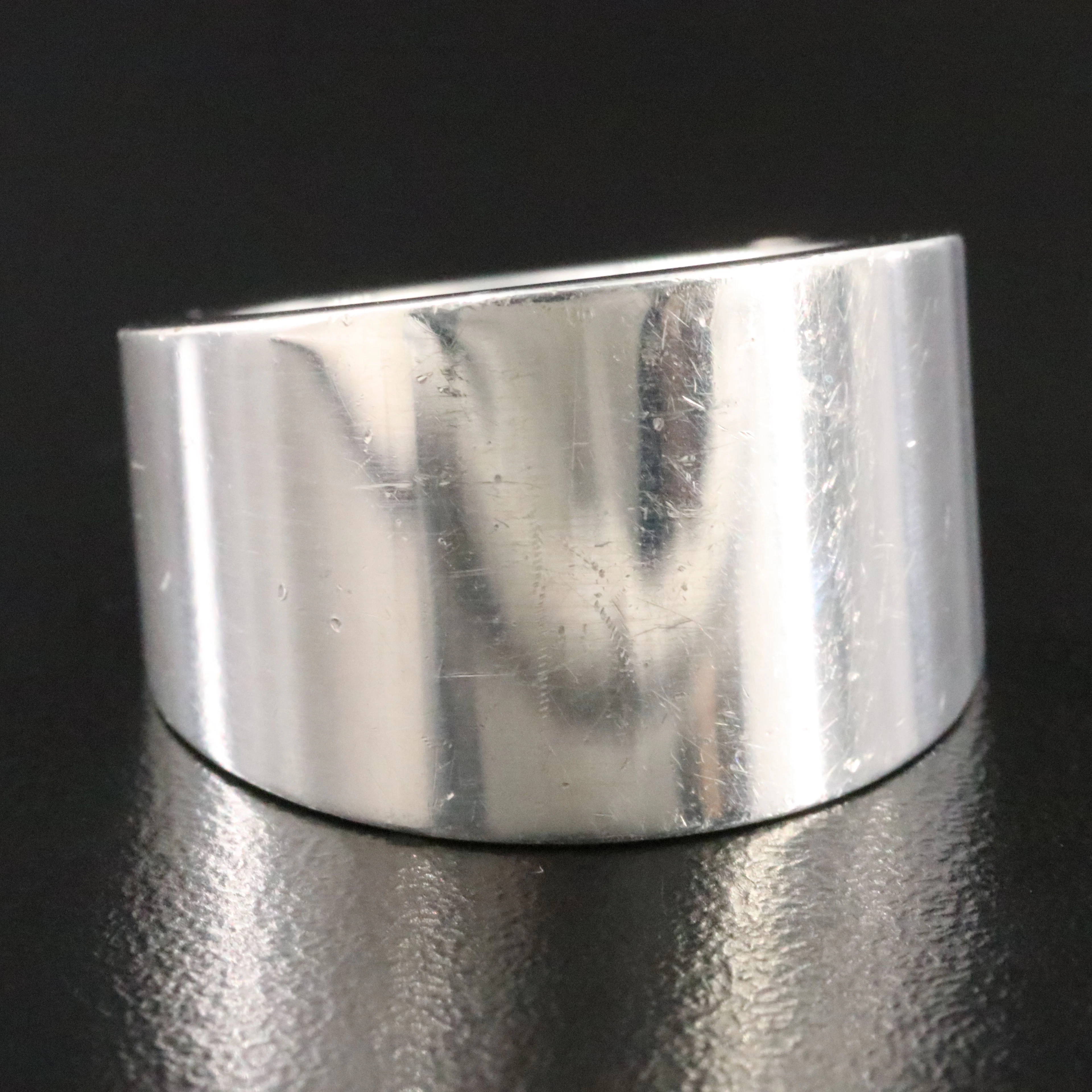 Tiffany & Co. Sterling Tapered Ring