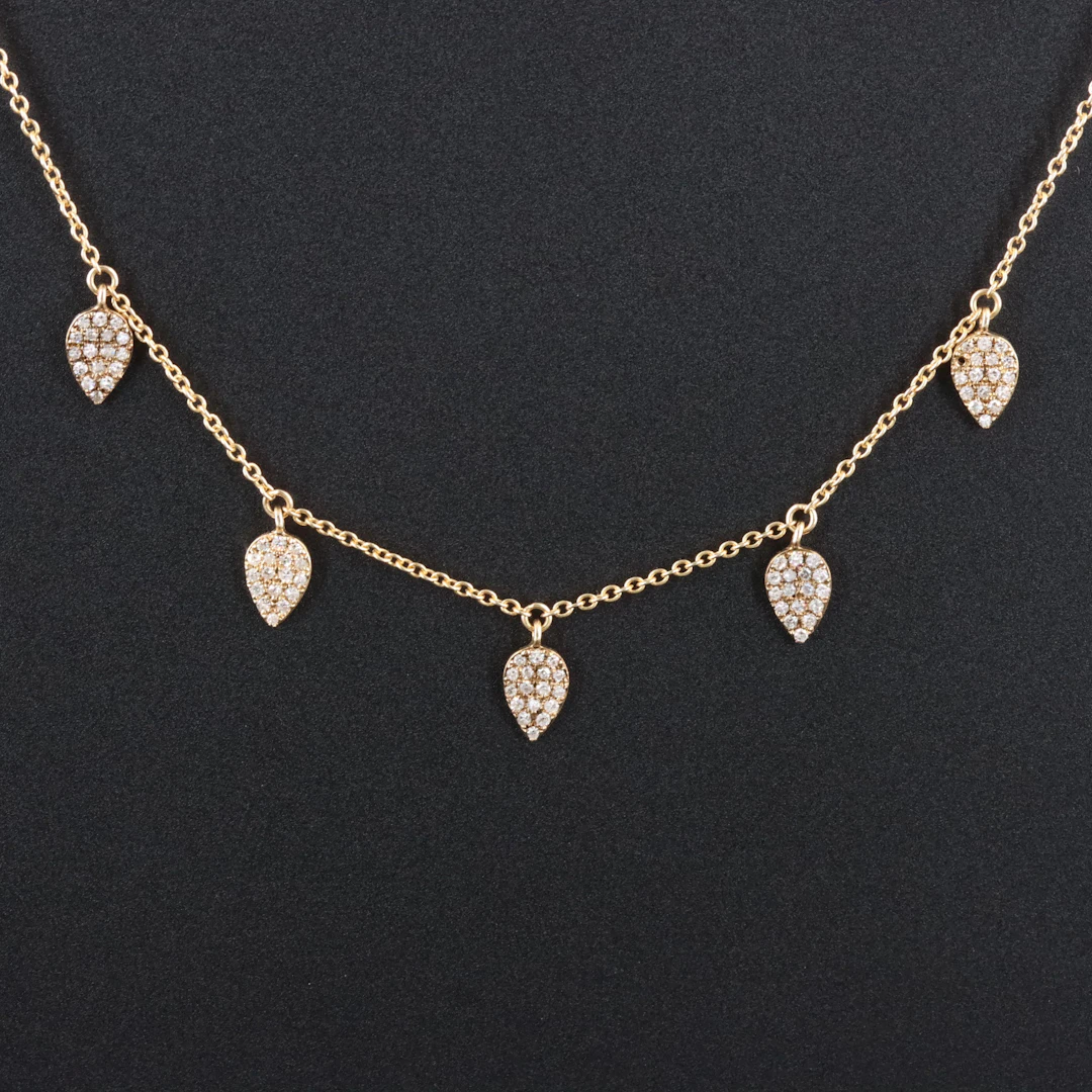 14K 0.26 CTW Diamond Necklace