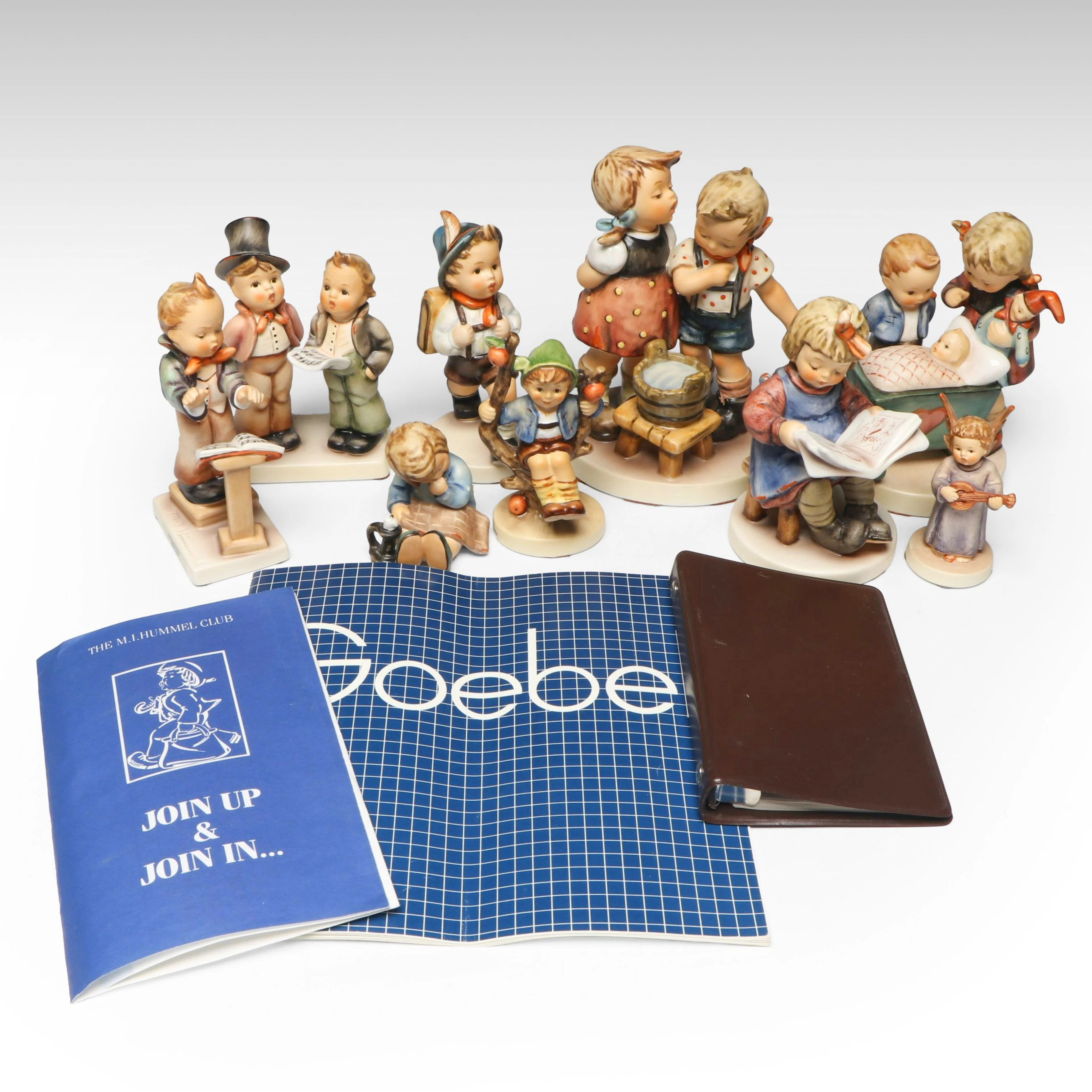 Goebel First Issue "A Nap," "Festival Harmony" and More Porcelain Figurines