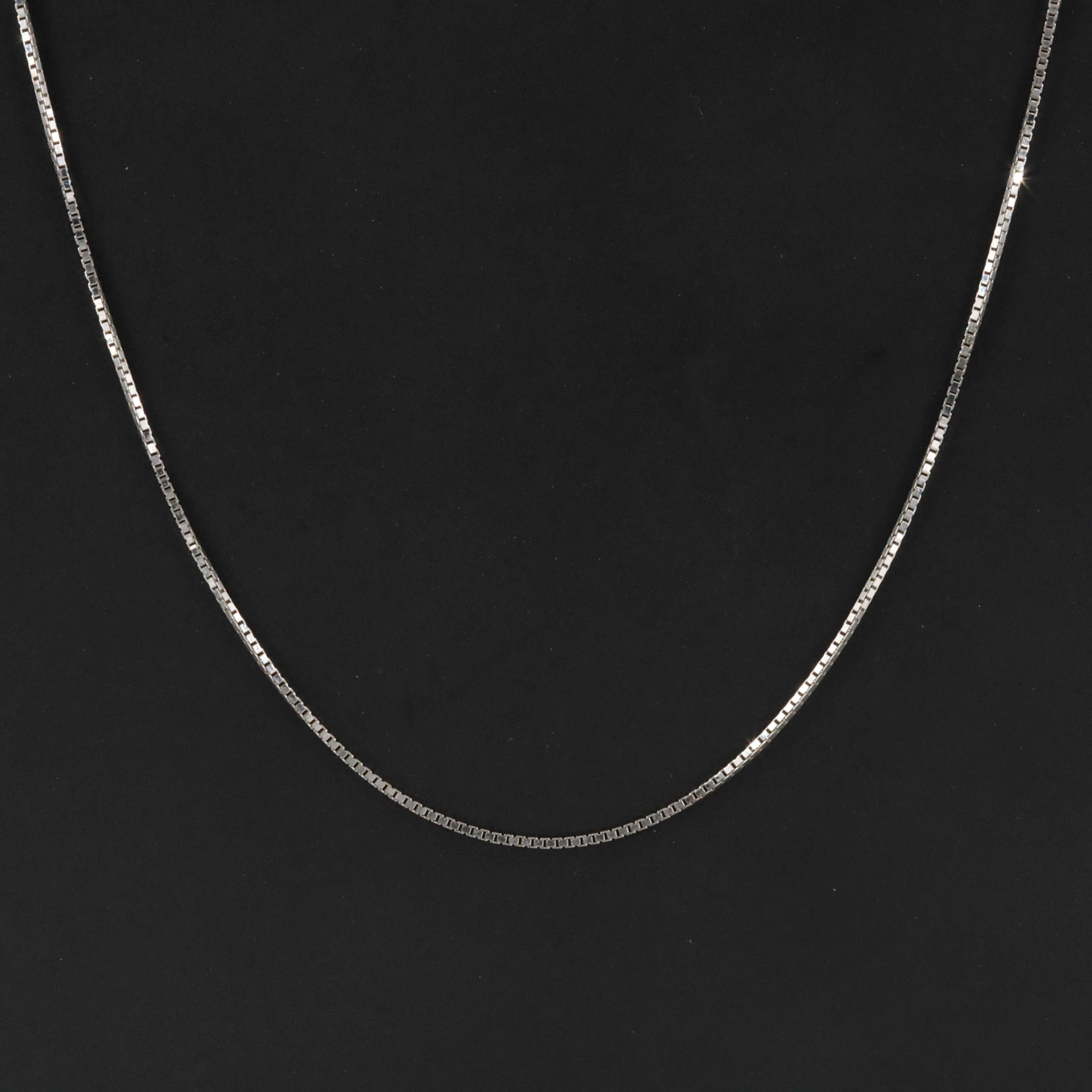 14K Box Chain Necklace