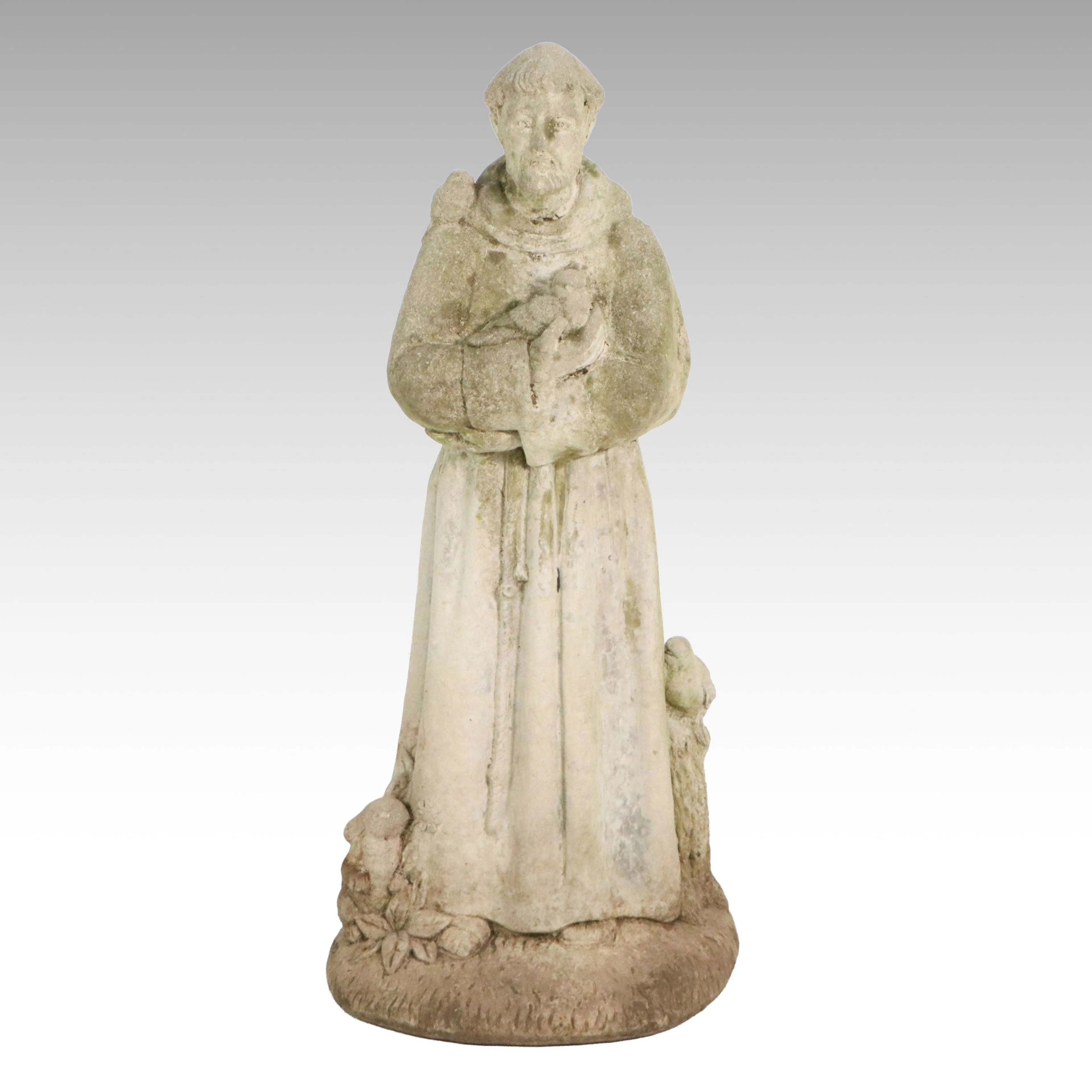 St. Francis of Assisi Stone Garden Statue