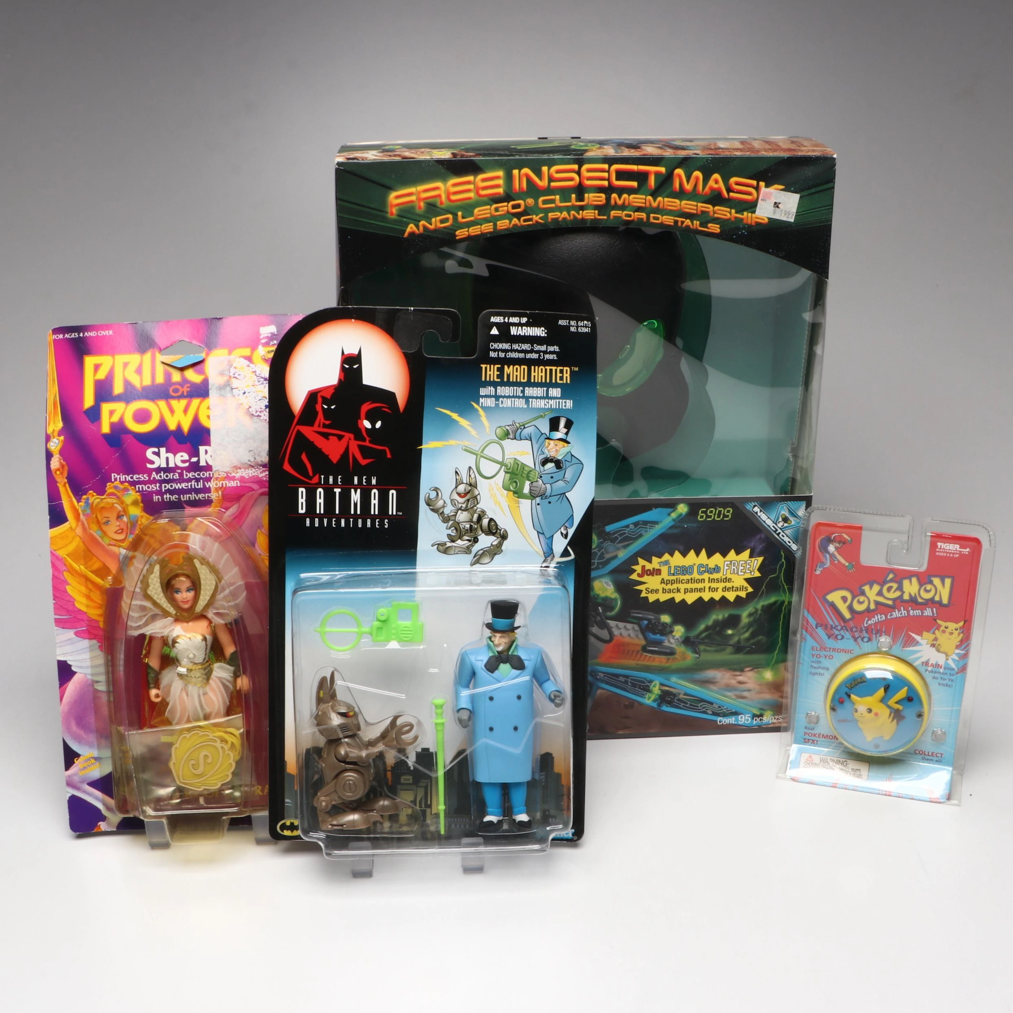 LEGO Insectoids Kit with Pokémon Pikachu Yoyo and Other Toys