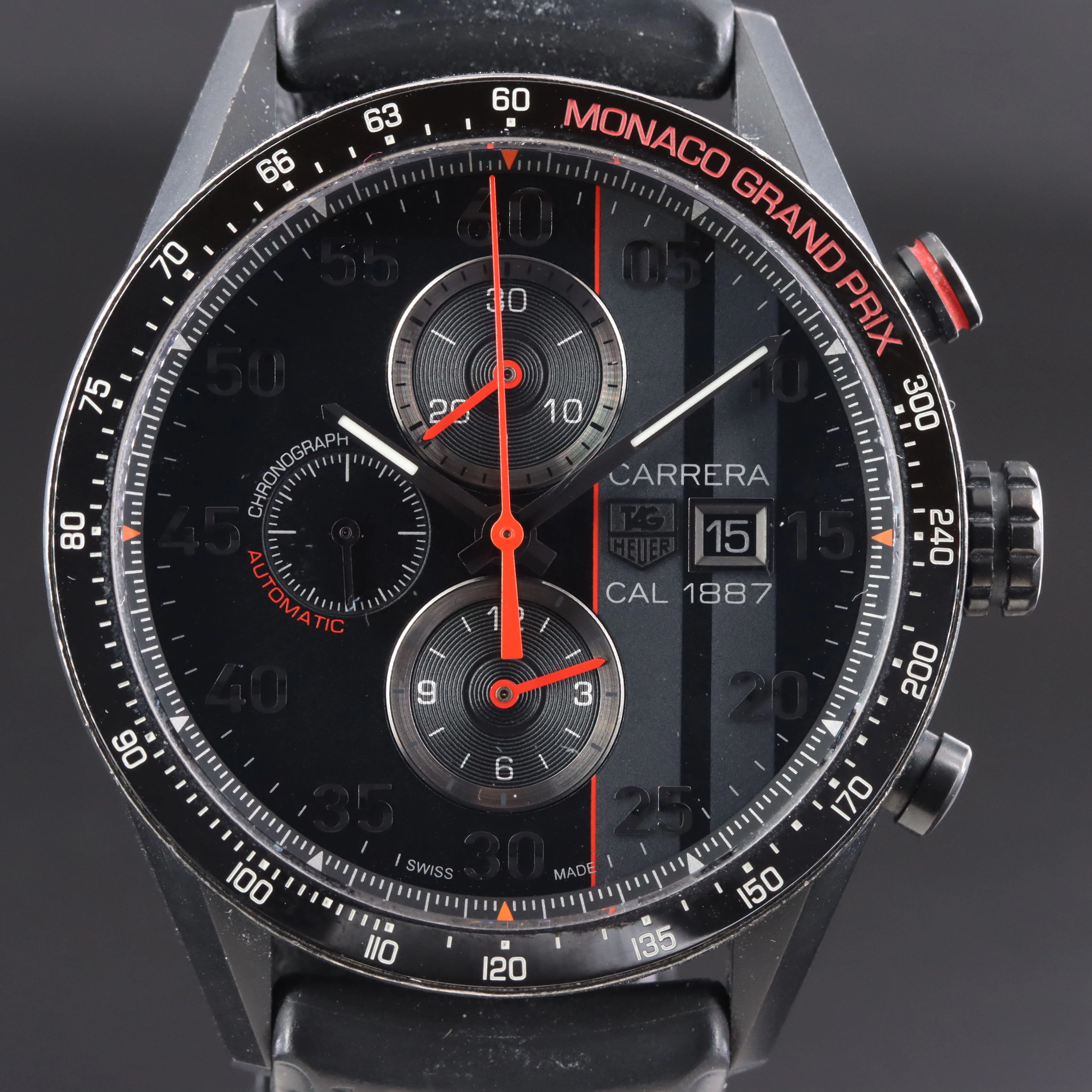 TAG Heuer Carrera 1887 Monaco Grand Prix Limited Edition Watch CAR2A83