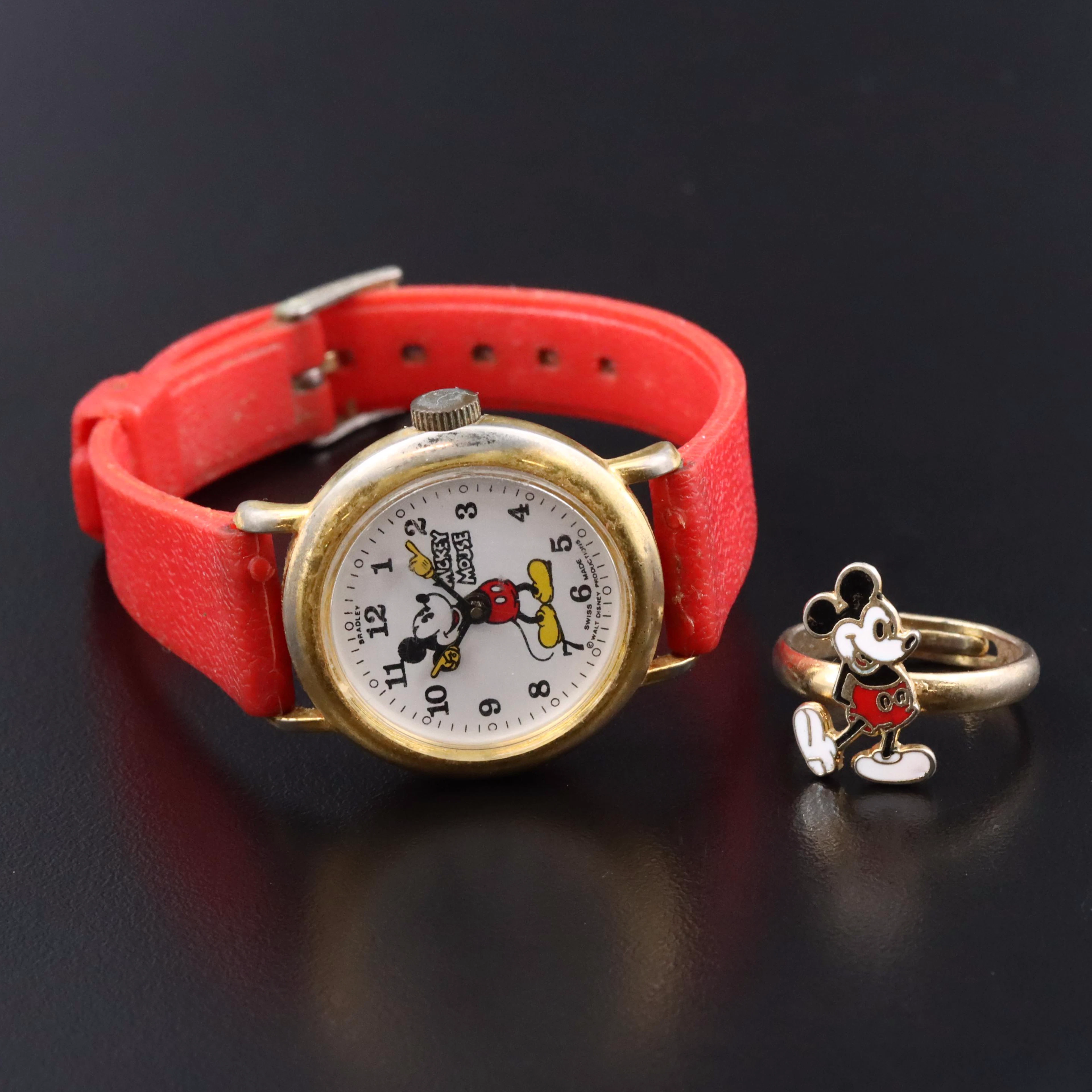 Bradley Happy Birthday Mickey Commemorative Edition Watch 05858
