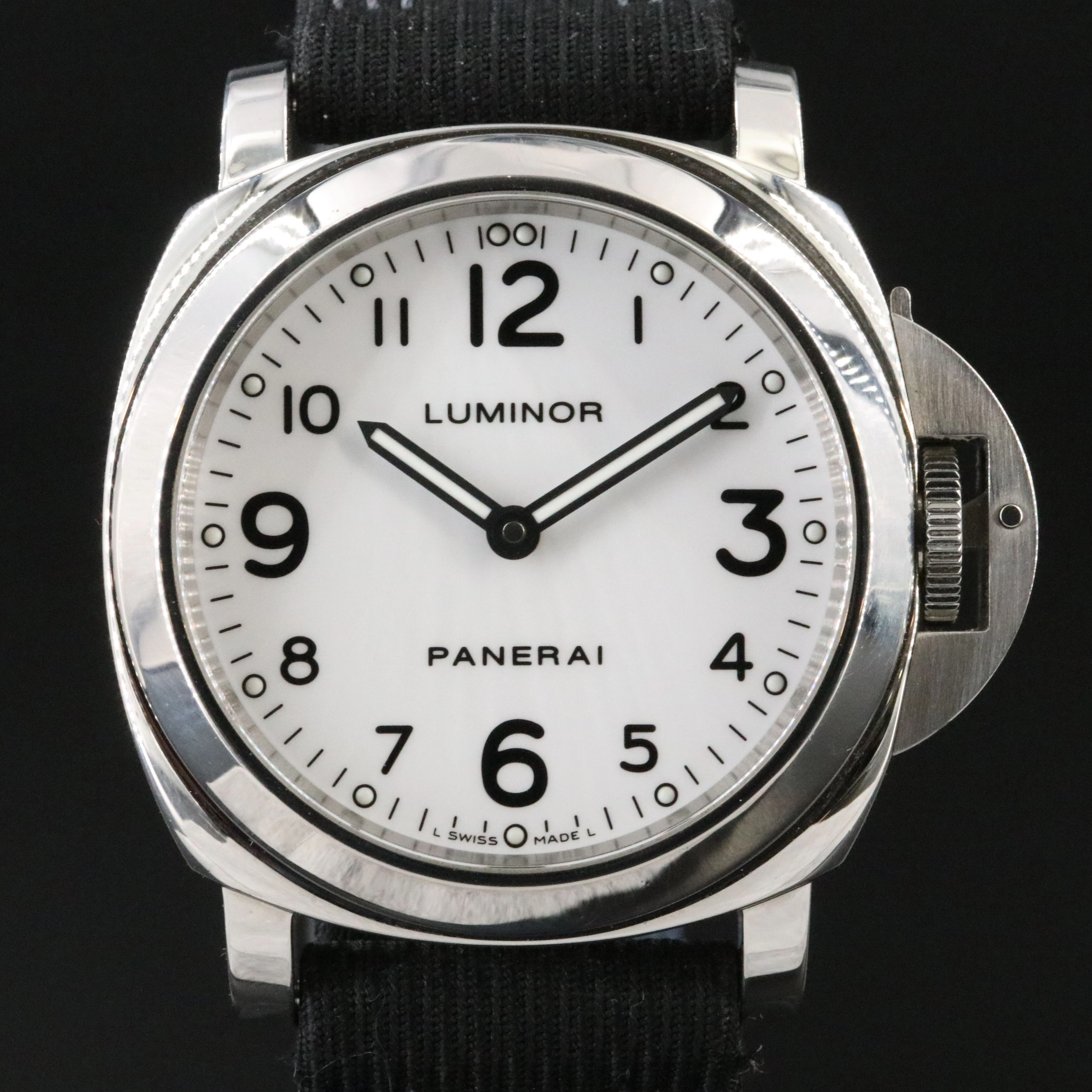 Panerai Luminor Base 44mm Steel Watch PAM00114
