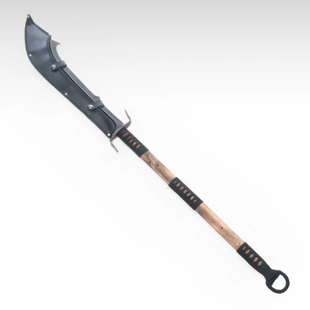 Chinese Pudao Style Polearm Sword with Sheath