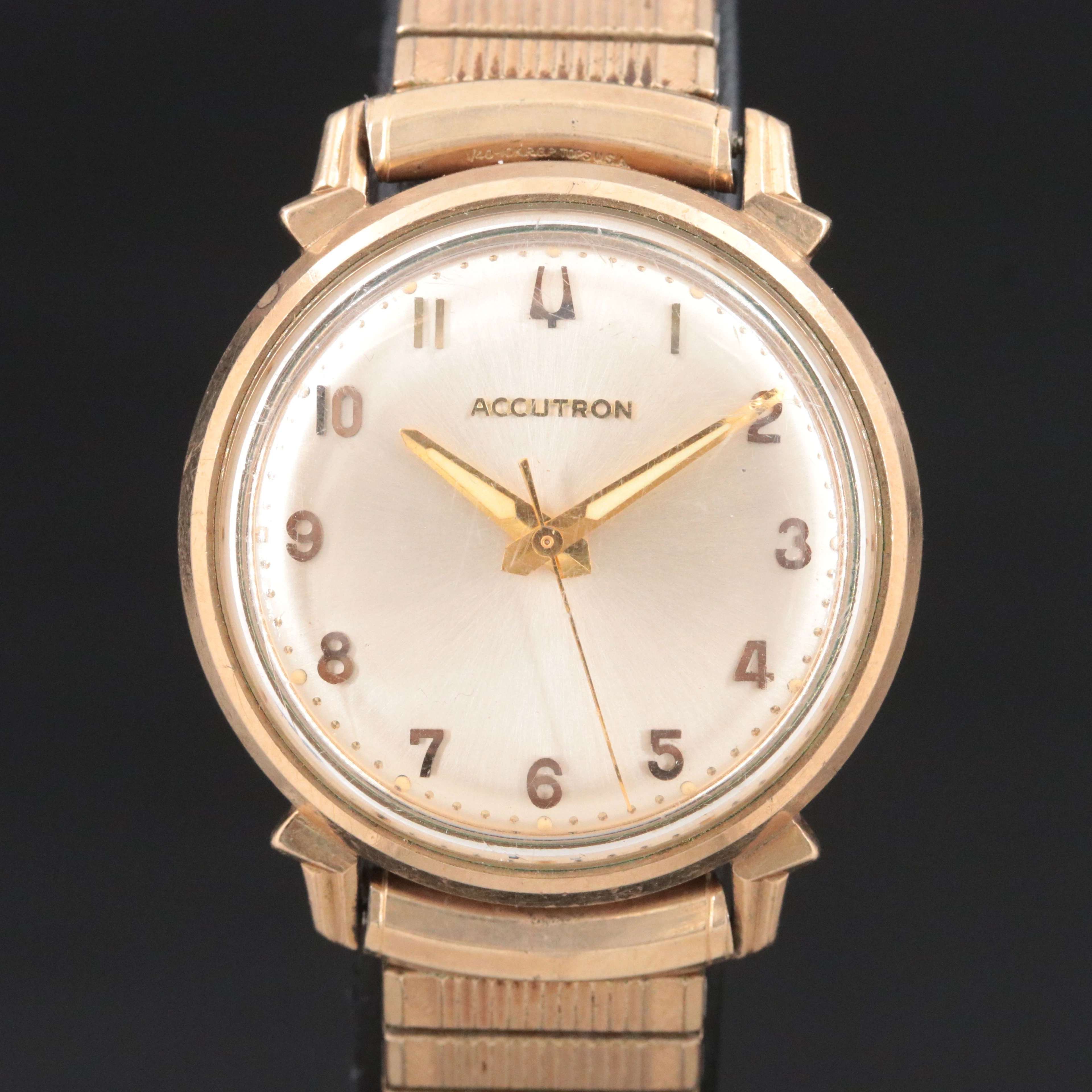 Vintage Bulova Accutron Gold-Filled Watch